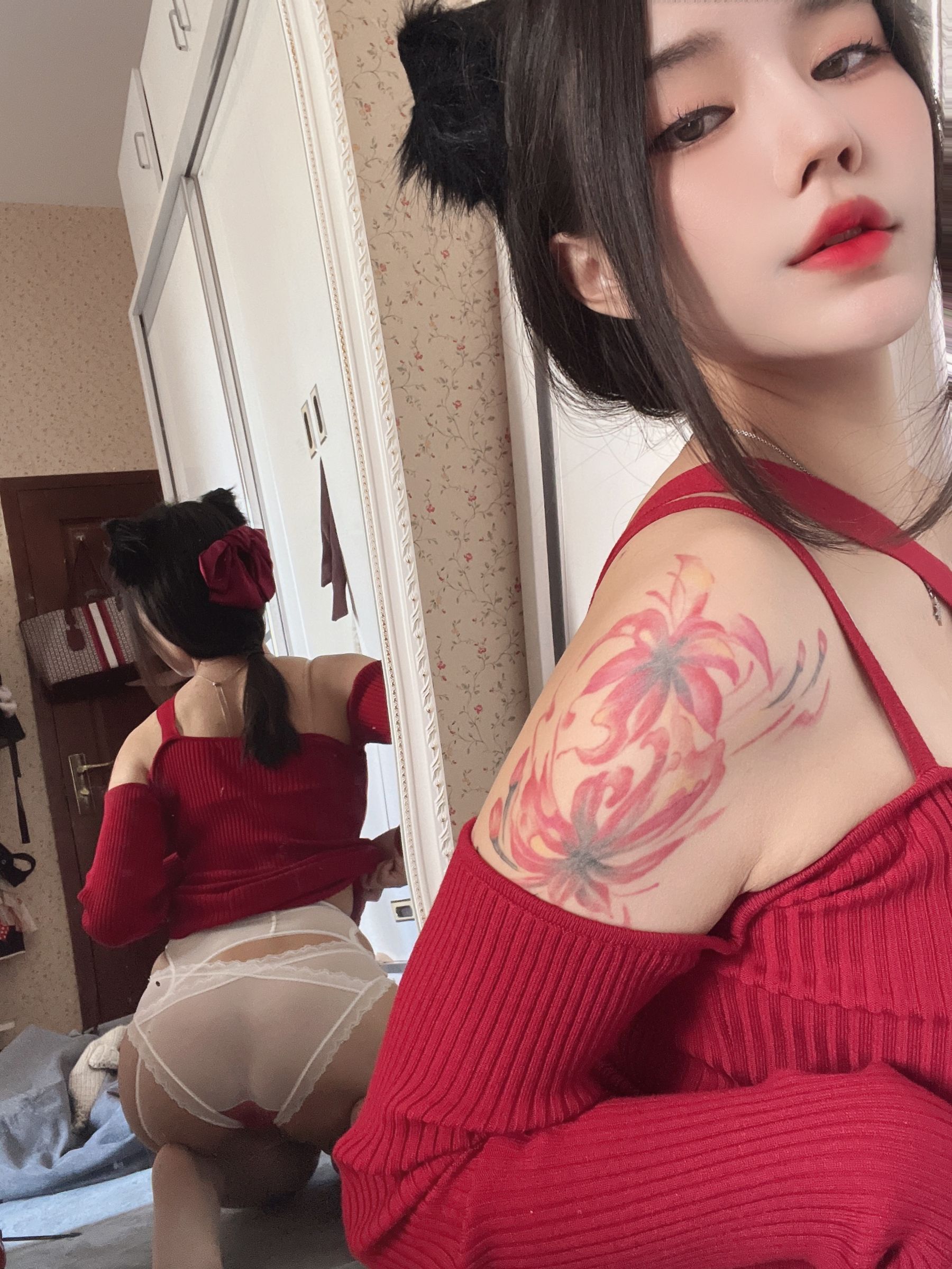 微博妹子 汐 – 圣诞特辑 [51P] - 秀人网免费无水印在线套图写真