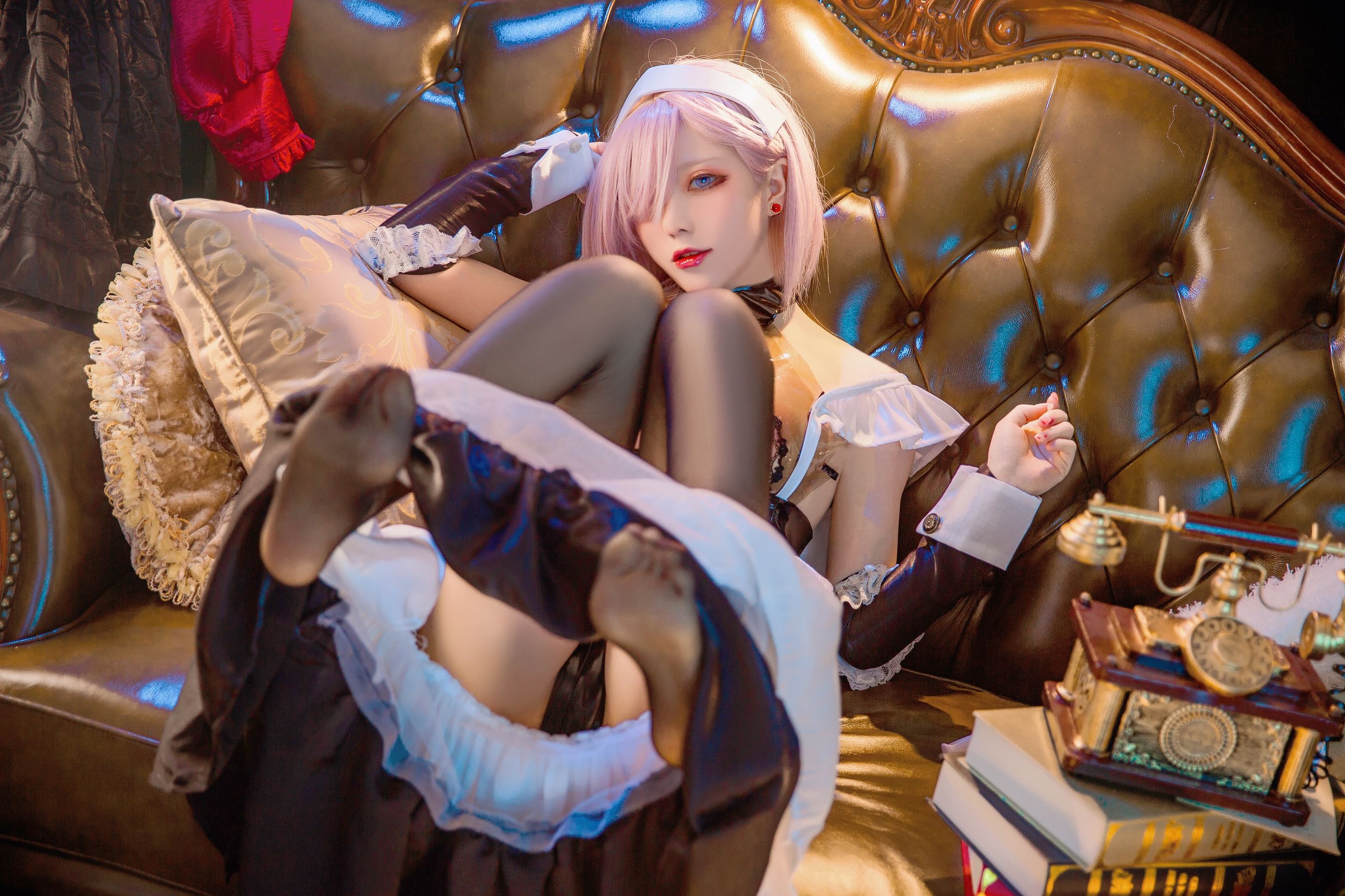 起司块wii – 宫本武藏 女仆 [51P] - 秀人网免费无水印在线套图写真