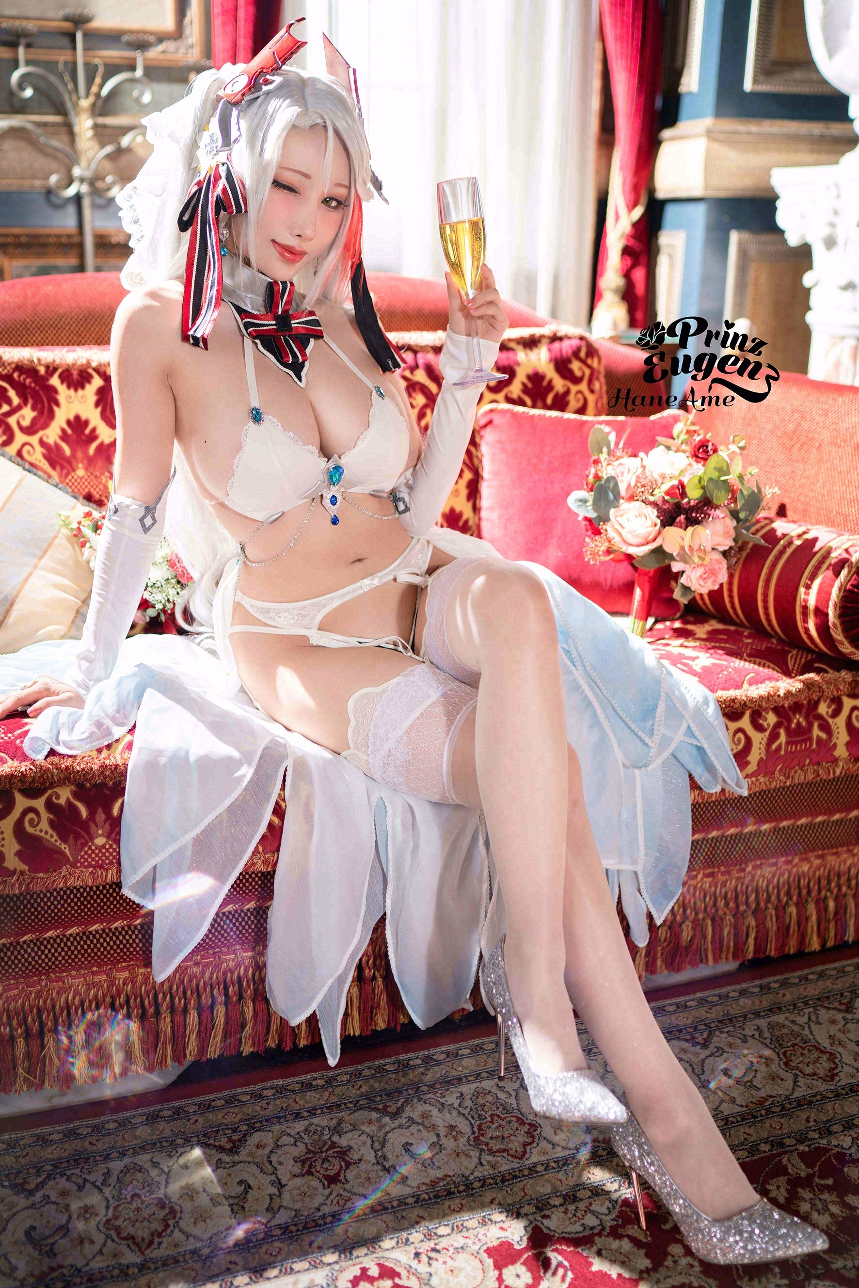 Hane Ame 雨波 – 欧根亲王 婚纱 [27P] - 秀人网免费无水印在线套图写真