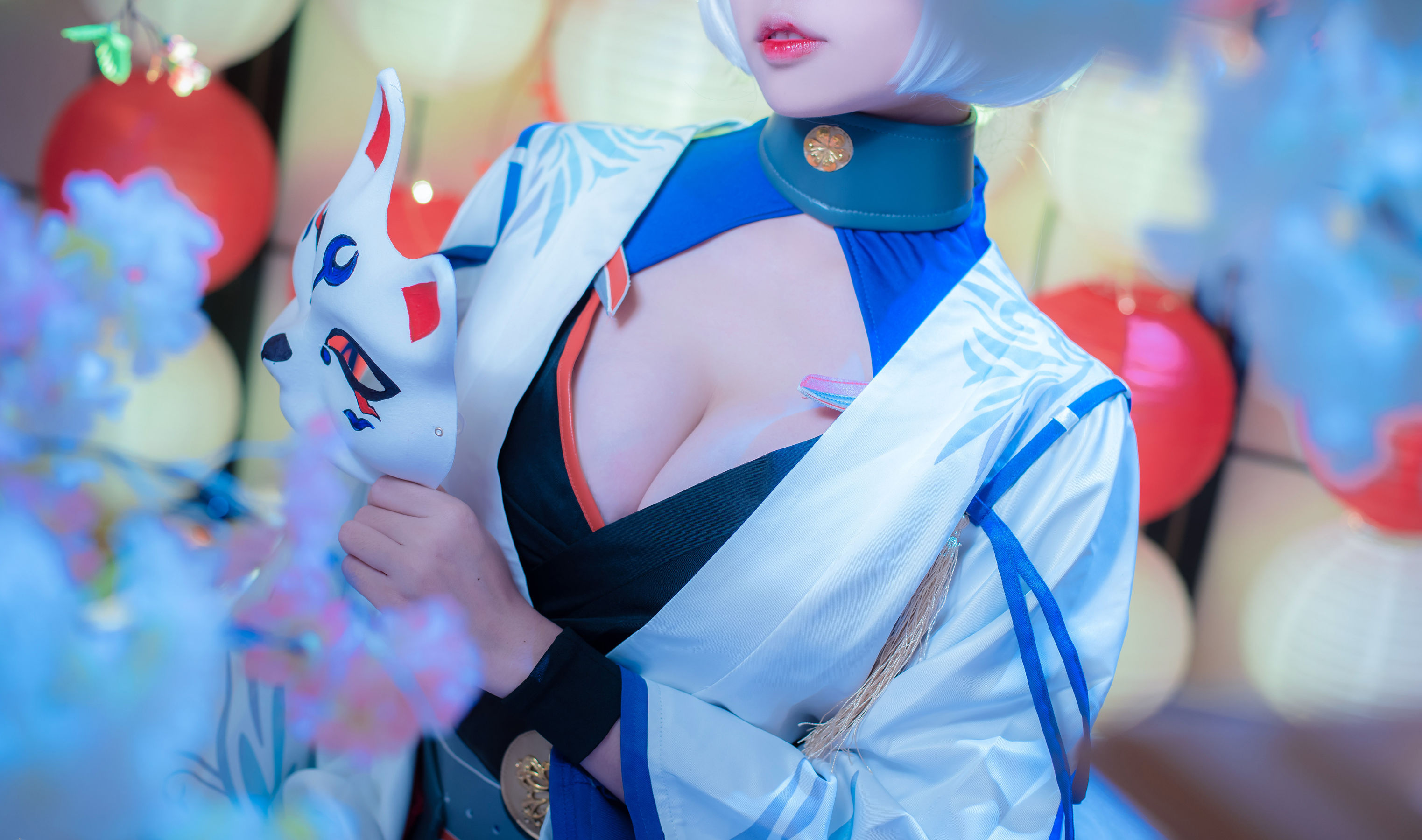 [Cosplay写真] 人气Coser二佐Nisa – 碧蓝航线 加贺 [40P] - 秀人网免费无水印在线套图写真