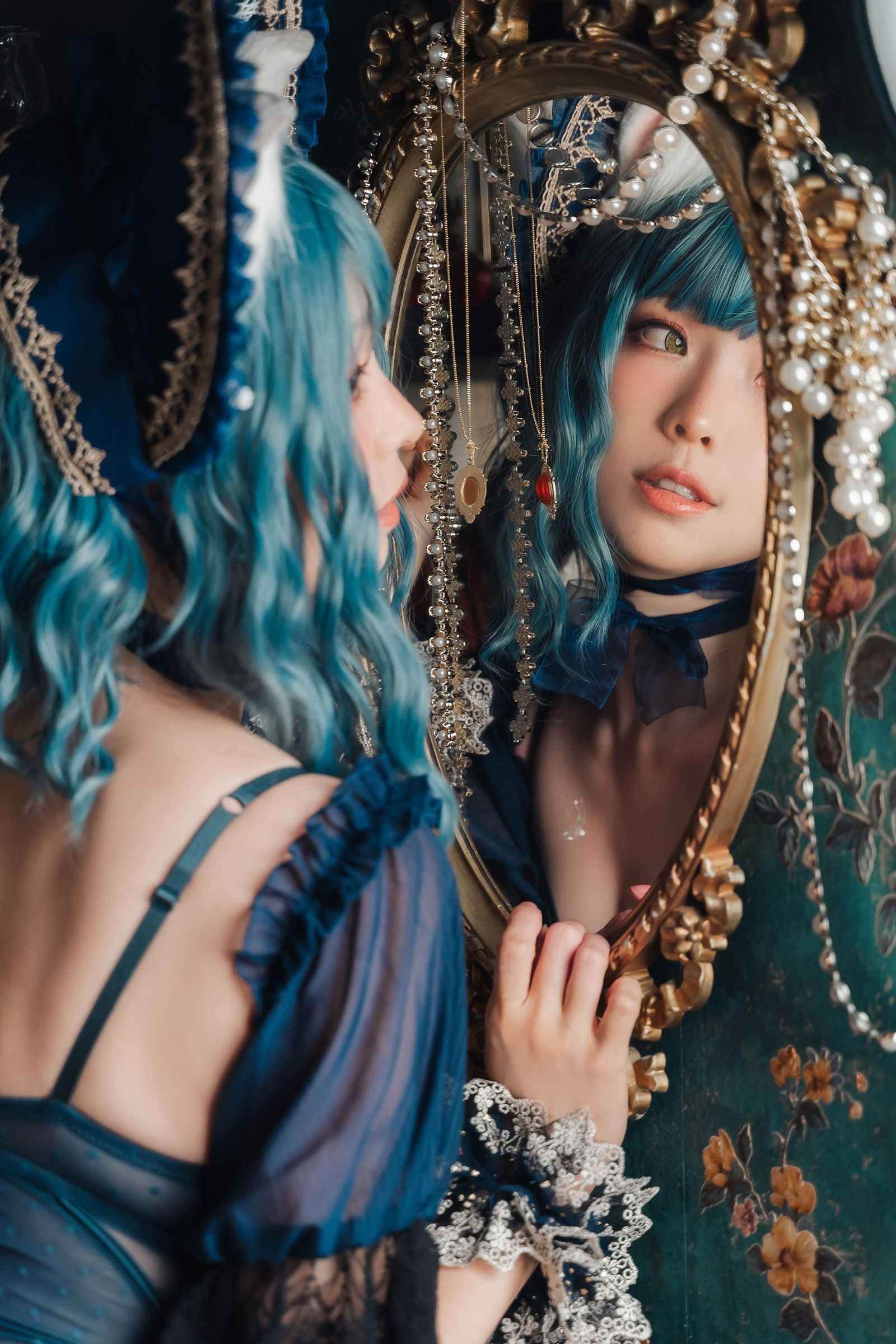 Ely_eee(ElyEE子) – Scottish Fold Cat Doll 摺耳貓少女人形 [60P] - 秀人网免费无水印在线套图写真