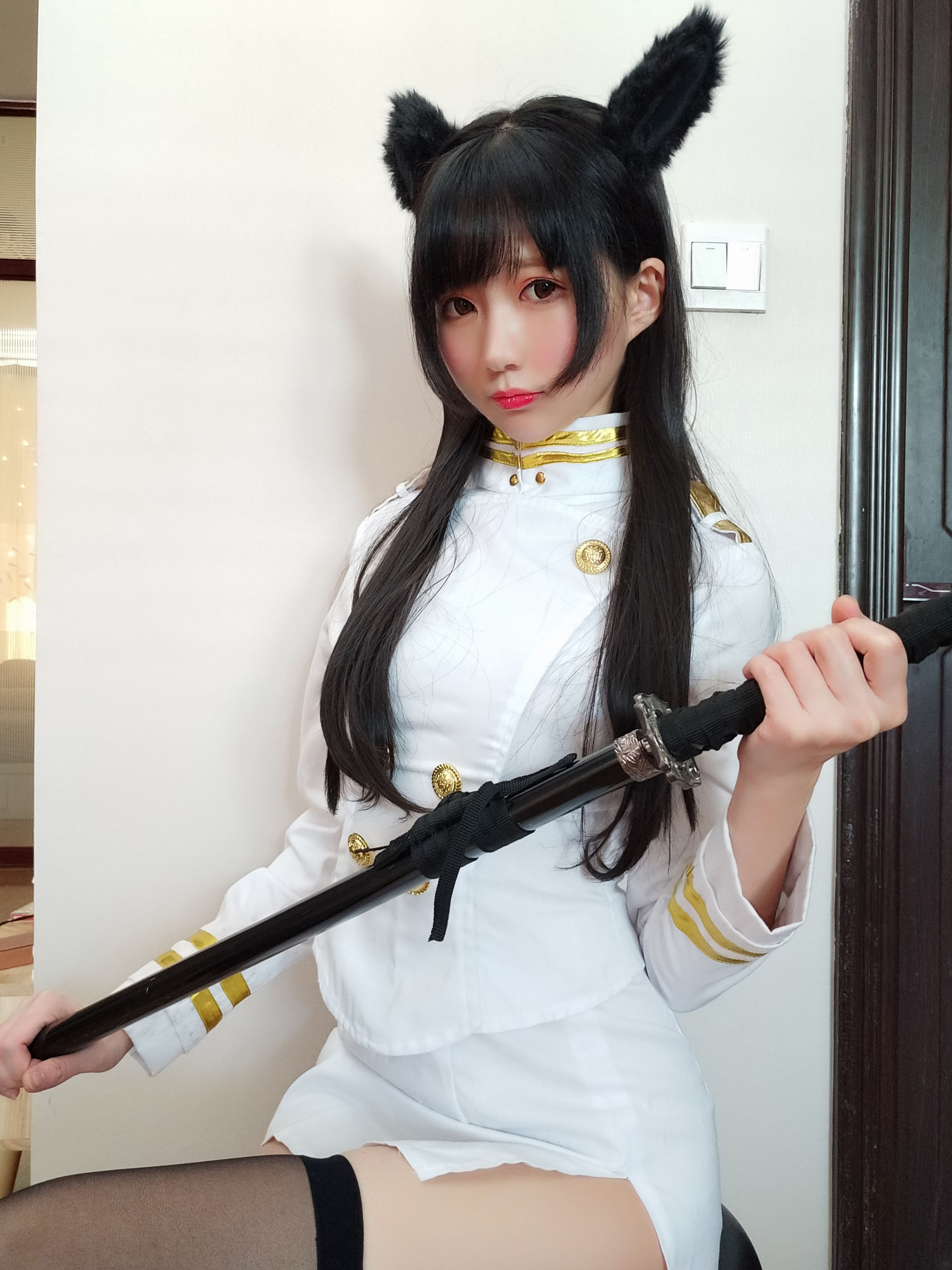 NAGISA魔物喵[fantia] – 戦損愛宕 [18P] - 秀人网免费无水印在线套图写真