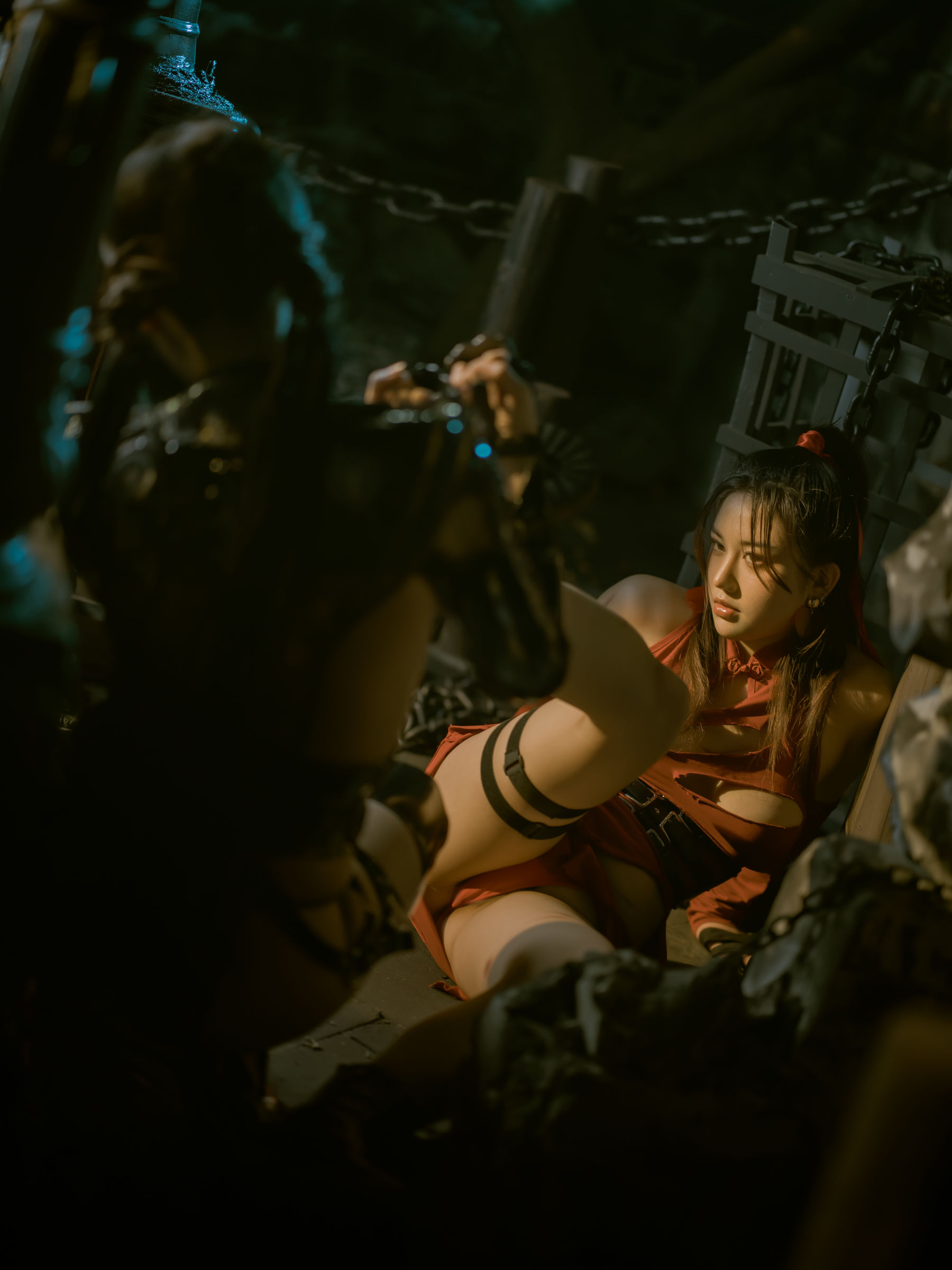 秋和柯基(夏小秋秋秋) – 忍者的刺杀 [50P] - 秀人网免费无水印在线套图写真