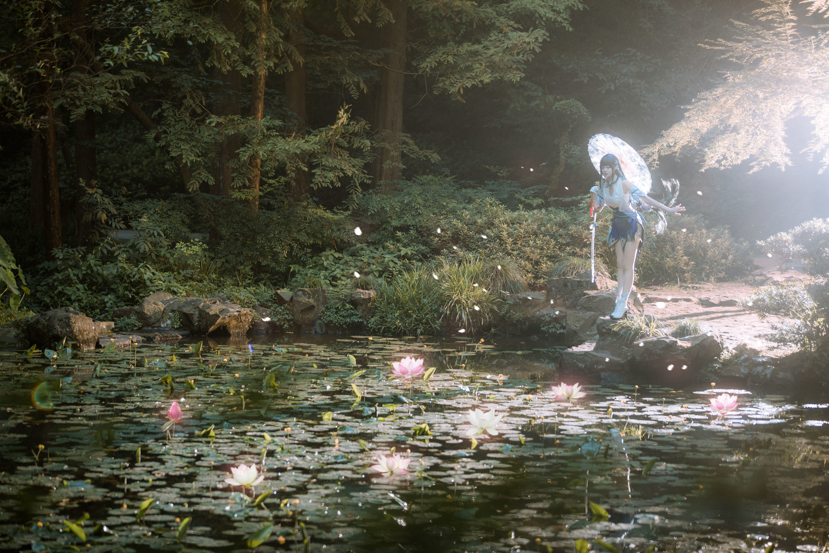 人气coser戚顾儿MIKI 王者荣耀 西施 [15P] - 秀人网免费无水印在线套图写真