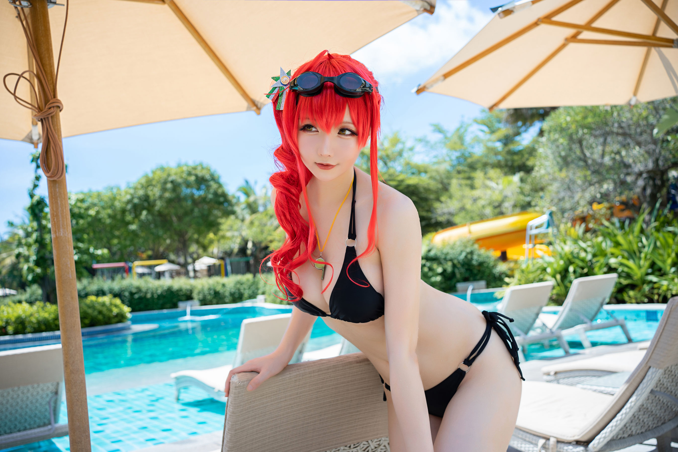 Coser小姐姐星之迟迟 – 鸣夏 扎拉 [25P] - 秀人网免费无水印在线套图写真