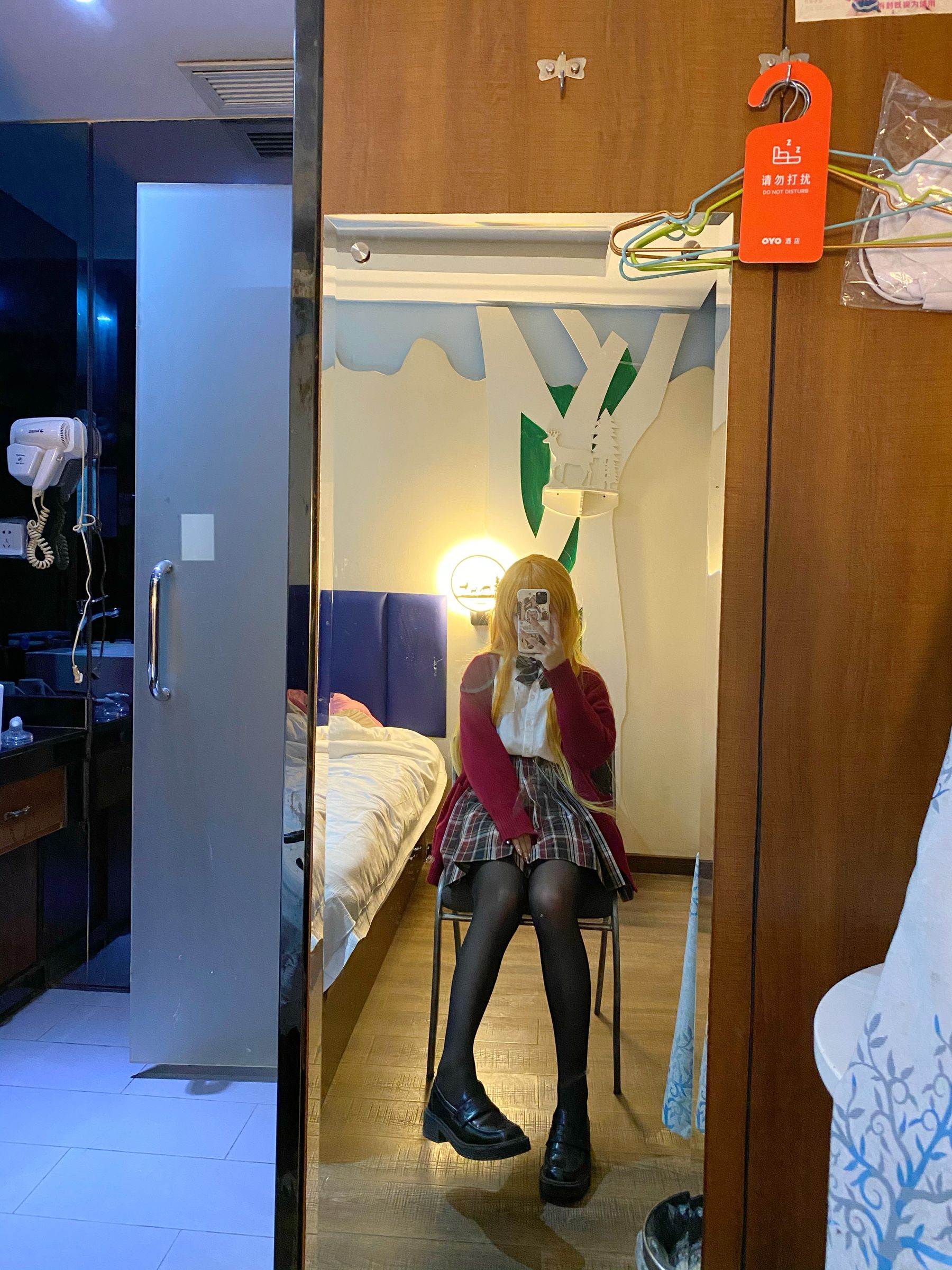 芋圆侑子SJ_ – 金毛不良jk [42P] - 秀人网免费无水印在线套图写真