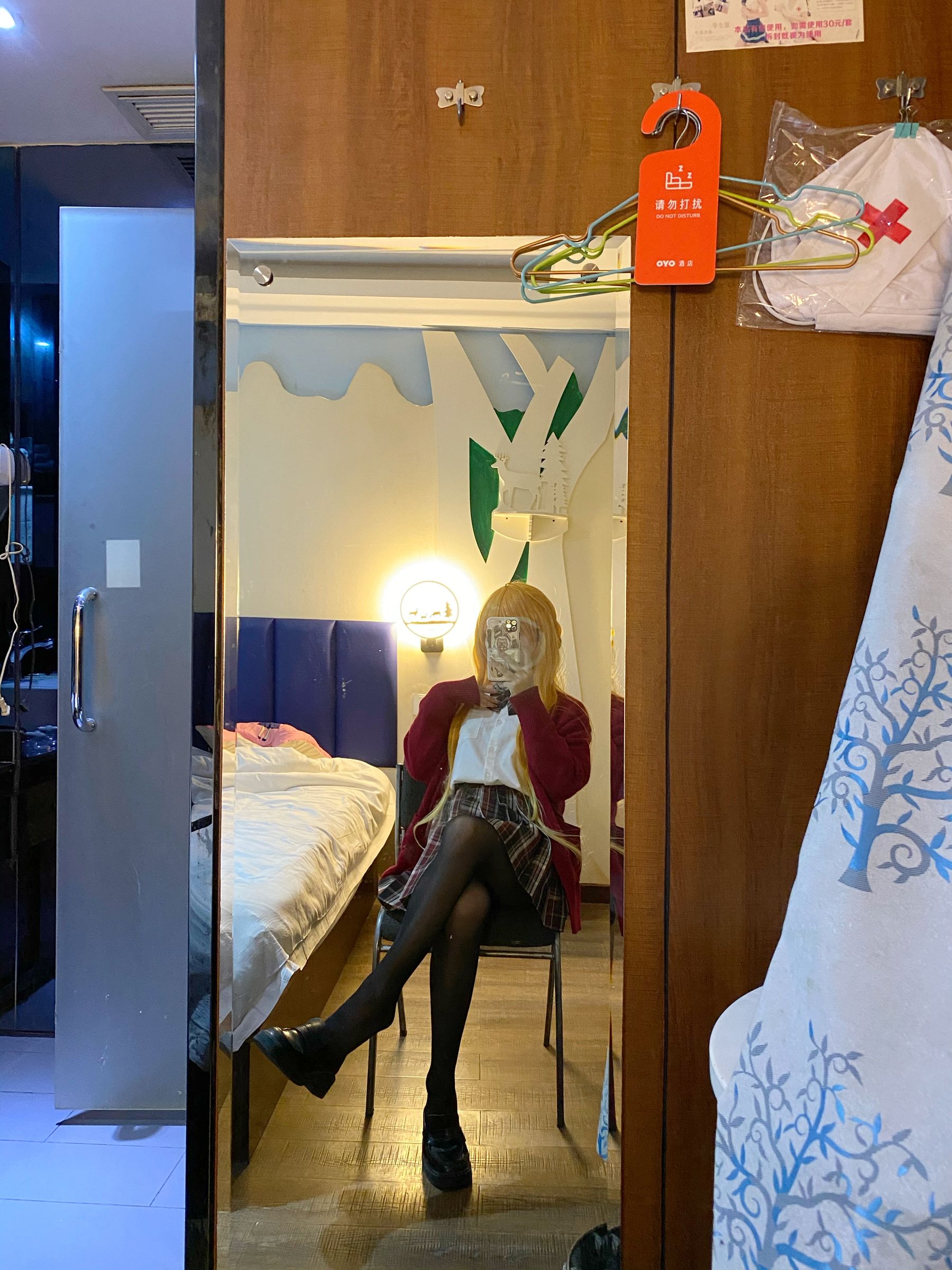 芋圆侑子SJ_ – 金毛不良jk [42P] - 秀人网免费无水印在线套图写真