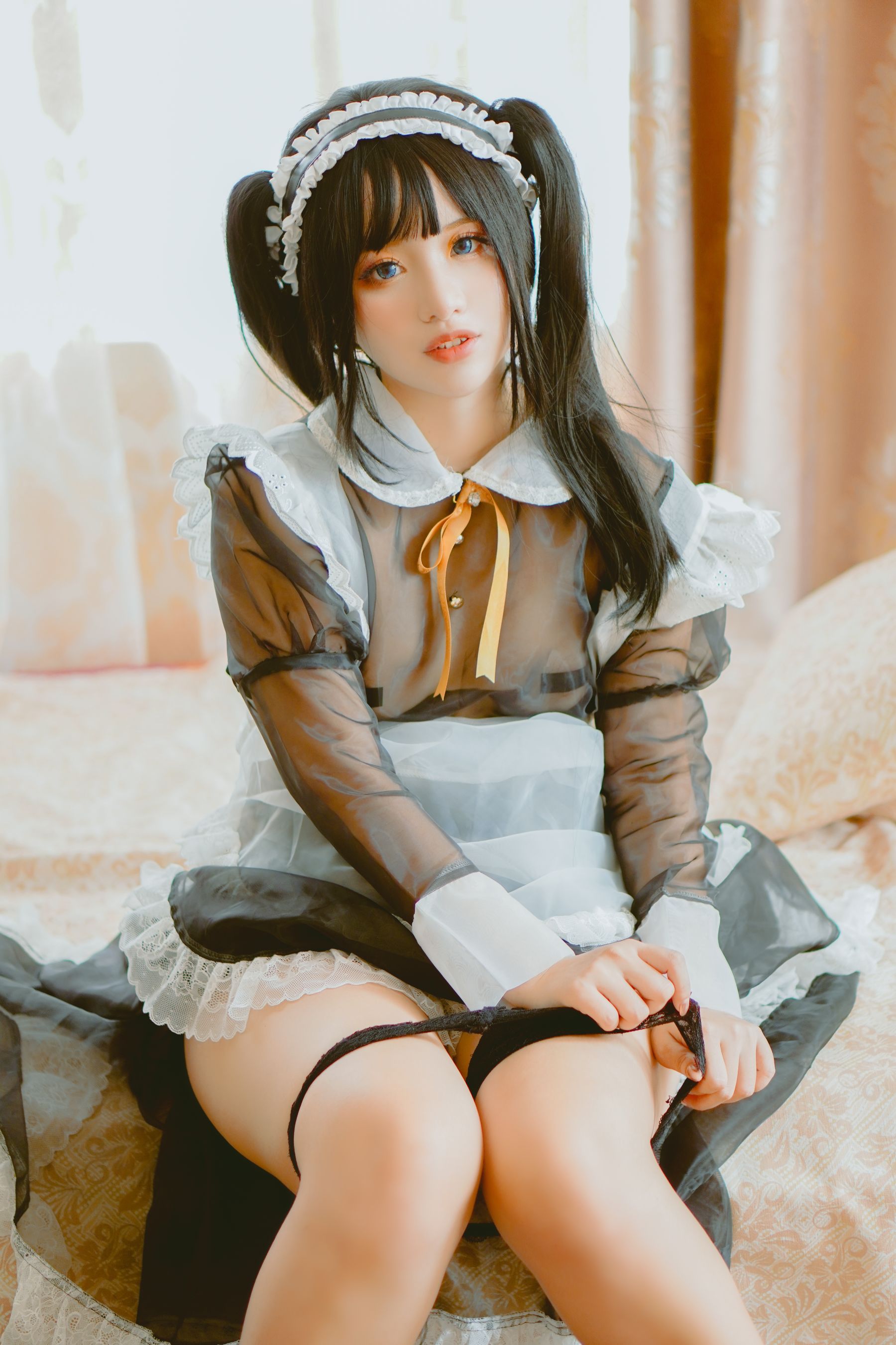 Chono Black – Transparent Maid [16P] - 秀人网免费无水印在线套图写真