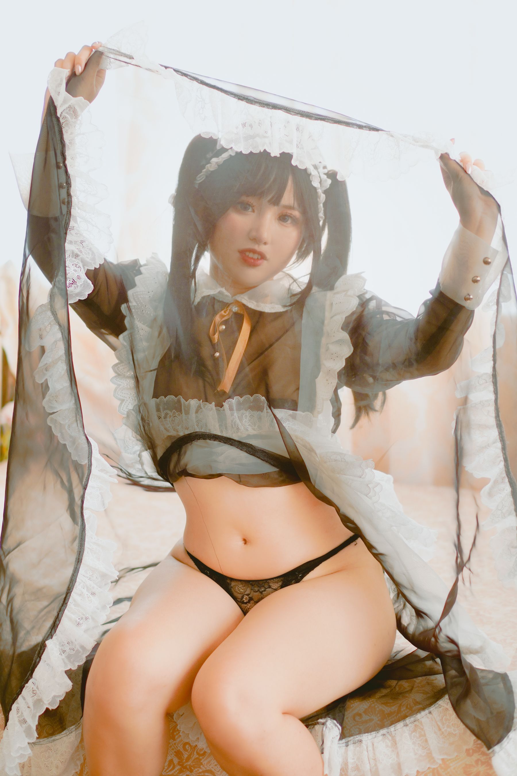 Chono Black – Transparent Maid [16P] - 秀人网免费无水印在线套图写真