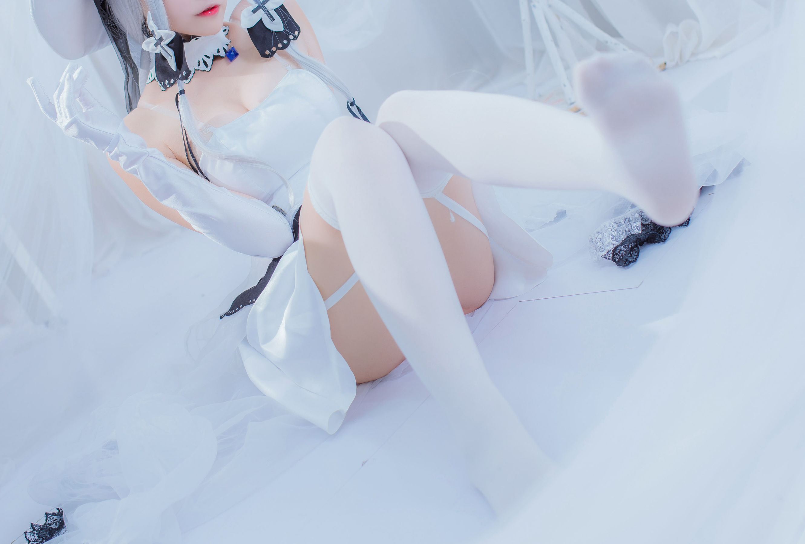 [Cosplay写真] 人气Coser二佐Nisa – 碧蓝航线 光辉 [36P] - 秀人网免费无水印在线套图写真