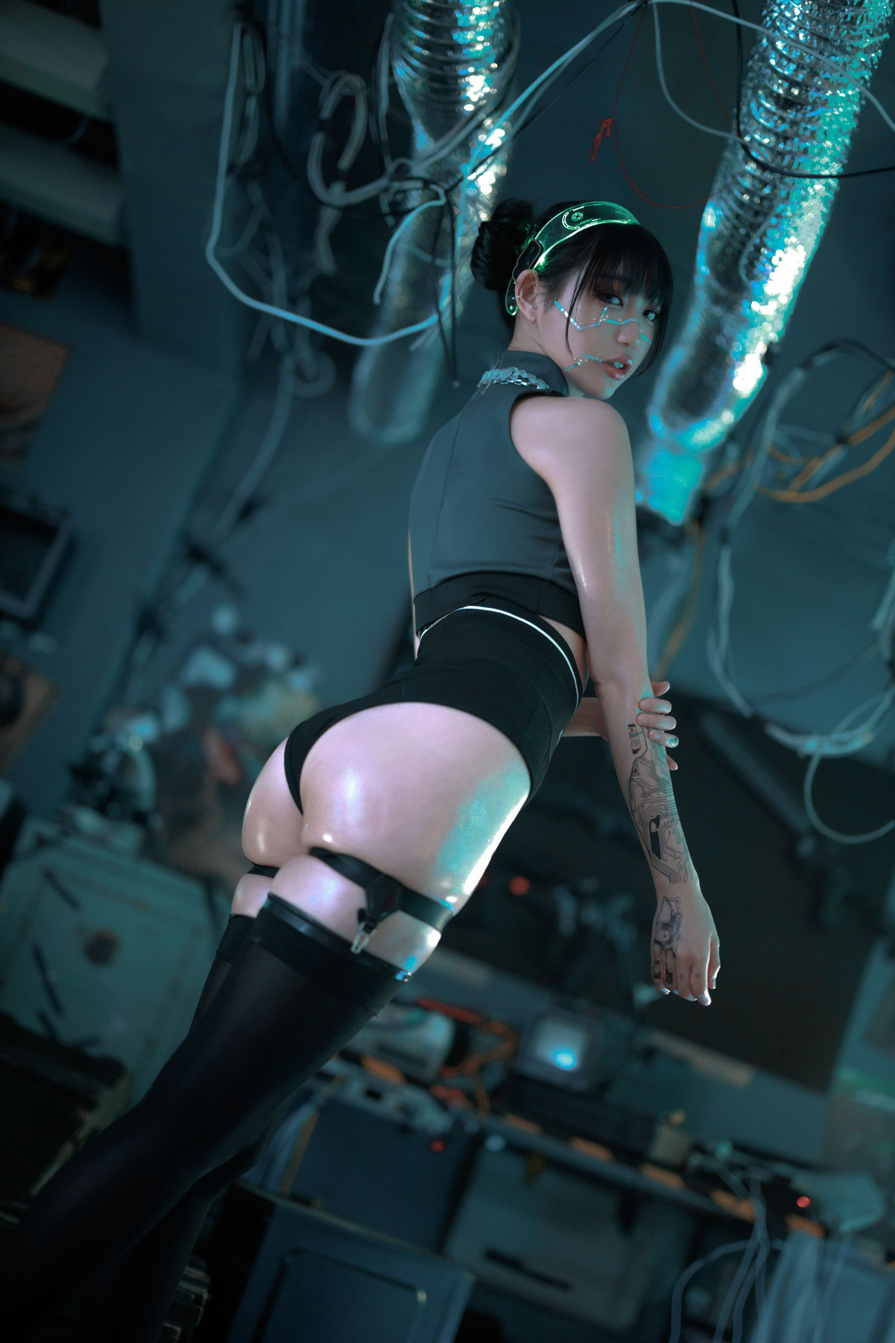 周叽是可爱兔兔 – 仿生人形 [35P] - 秀人网免费无水印在线套图写真