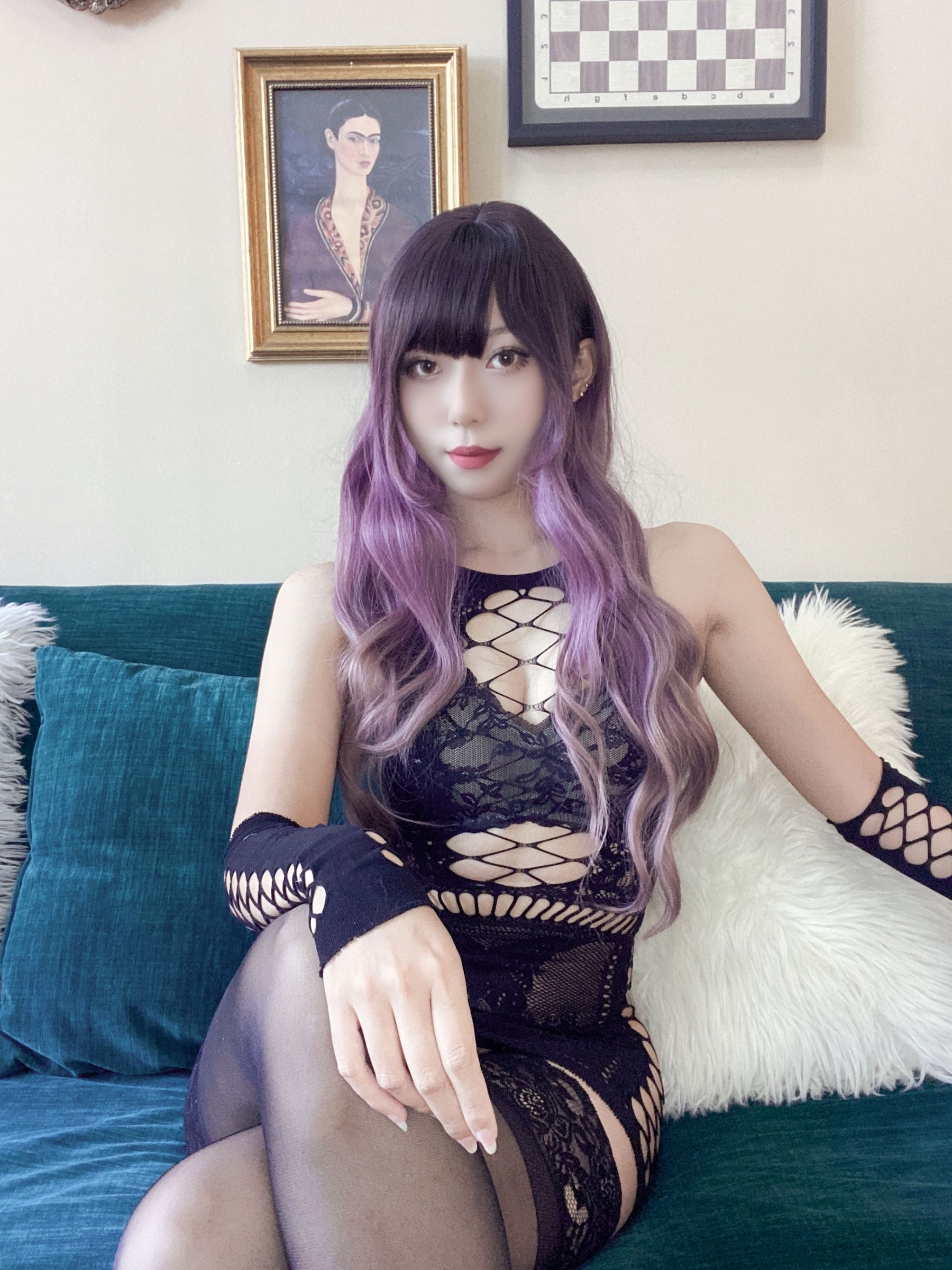 动漫博主Money冷冷 – 花花网衣 [88P] - 秀人网免费无水印在线套图写真