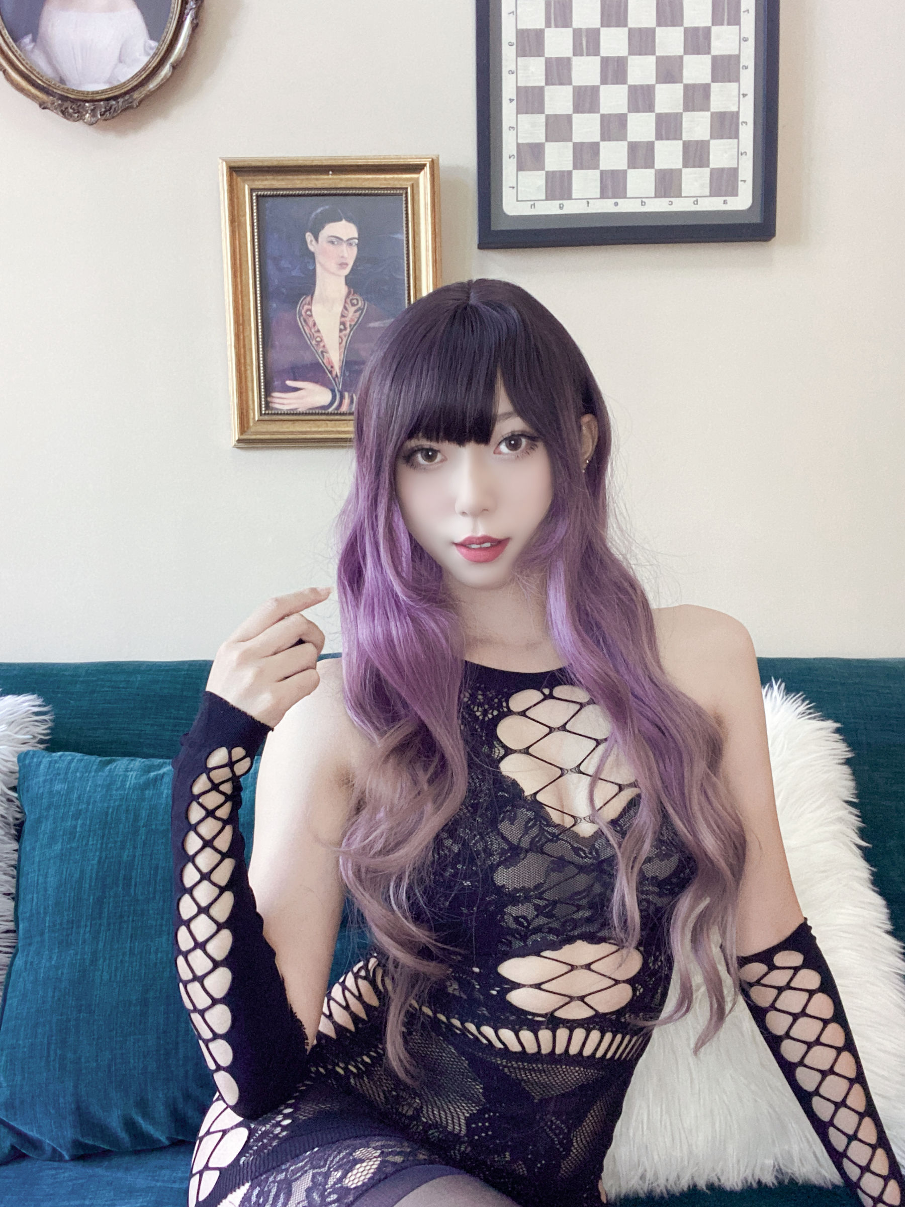 动漫博主Money冷冷 – 花花网衣 [88P] - 秀人网免费无水印在线套图写真