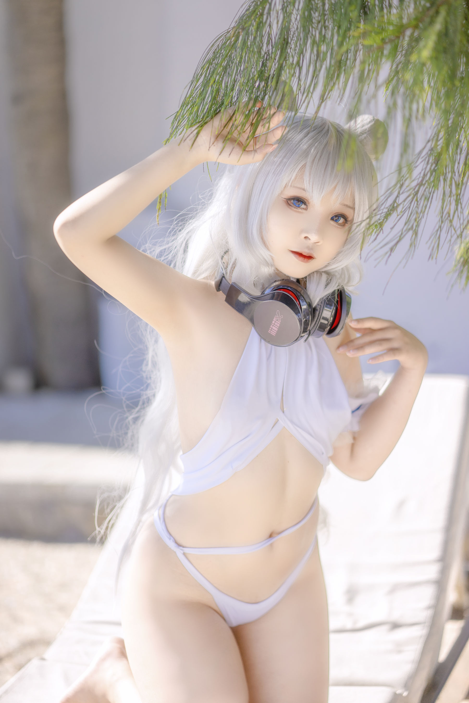 Sayo Momo – Azur Lane Le Malin bikini [22P] - 秀人网免费无水印在线套图写真