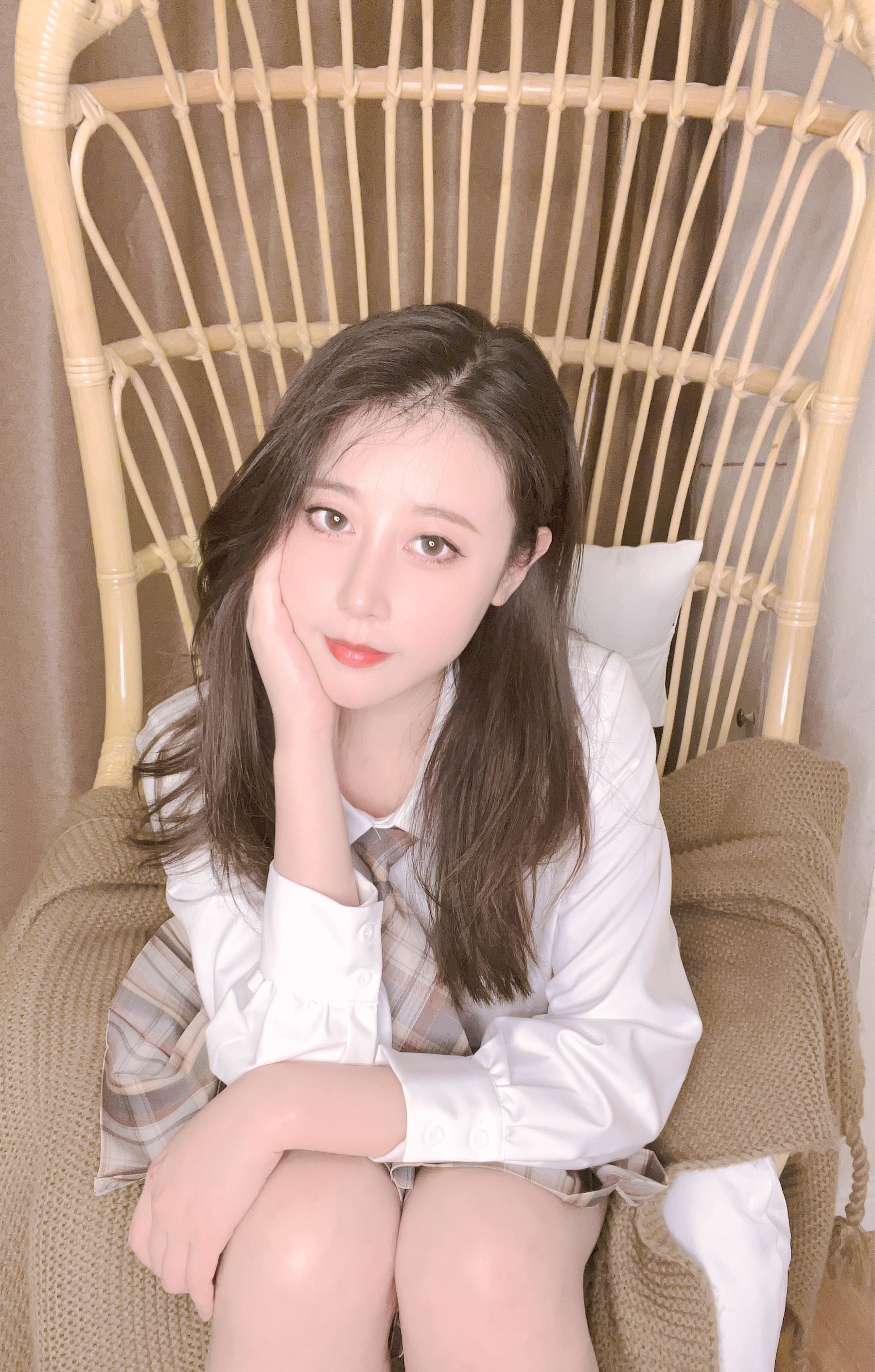 萌妹奈汐酱nice – JK [53P] - 秀人网免费无水印在线套图写真