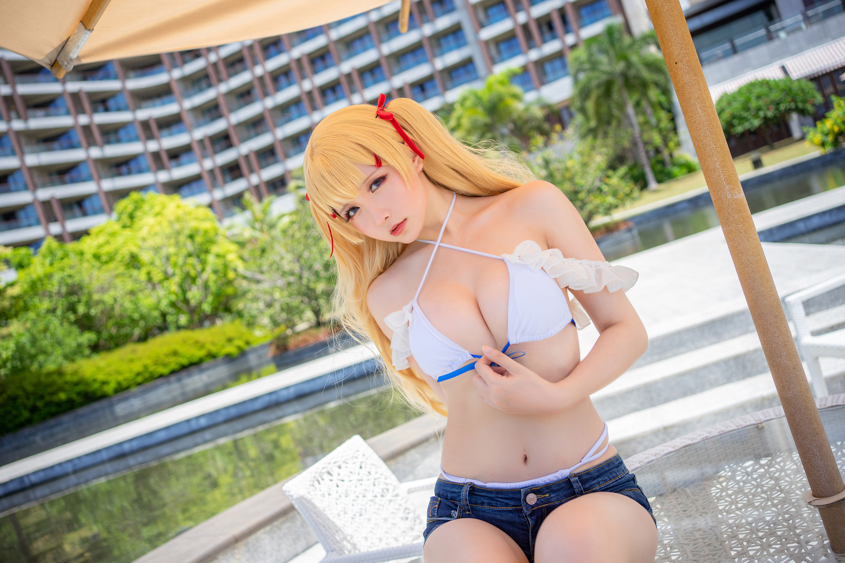 Coser小姐姐星之迟迟 – 鸣夏 苏赛克斯 [25P] - 秀人网免费无水印在线套图写真