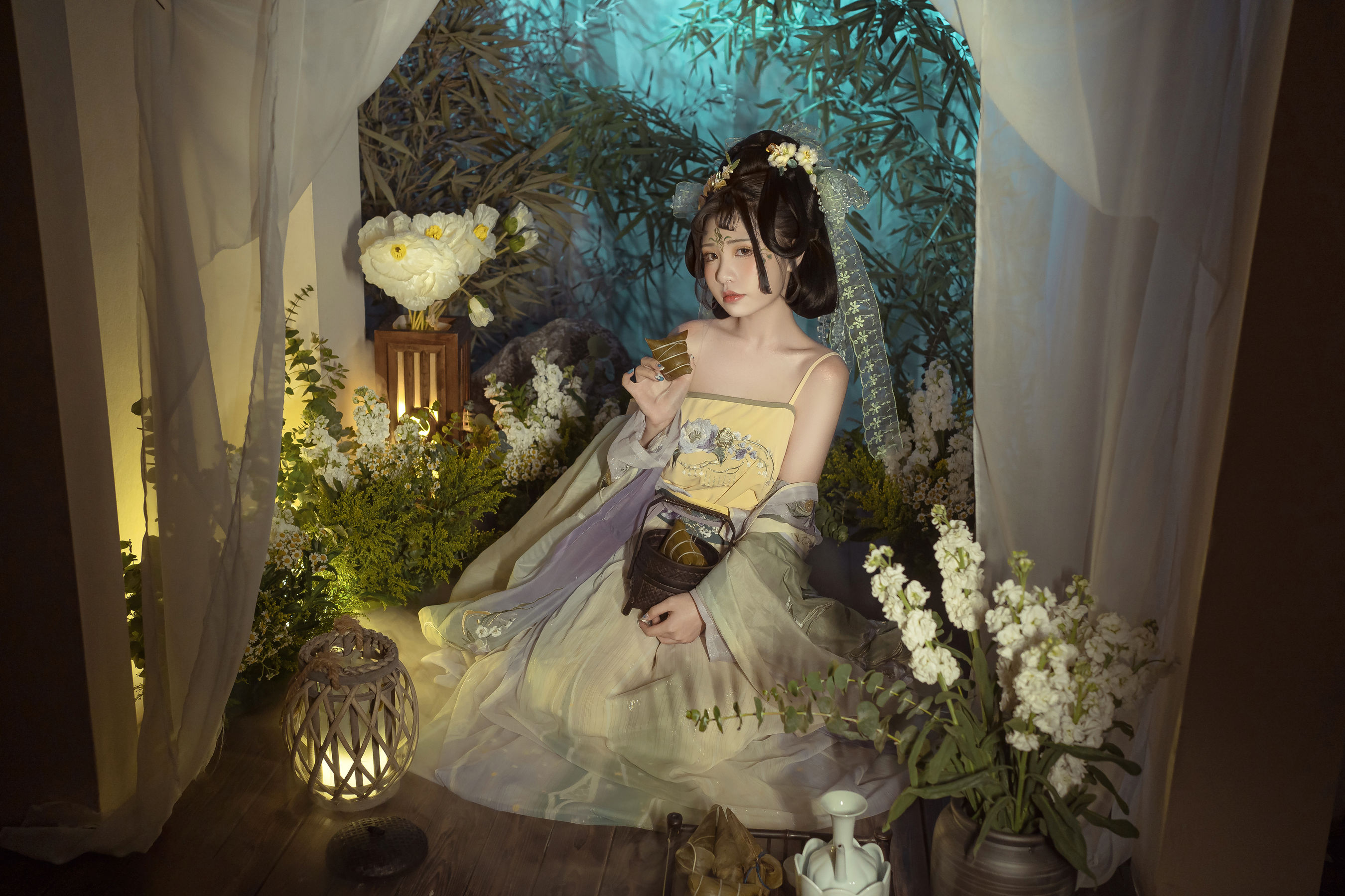 爆机少女喵小吉 – 浣溪沙.端午 [37P] - 秀人网免费无水印在线套图写真