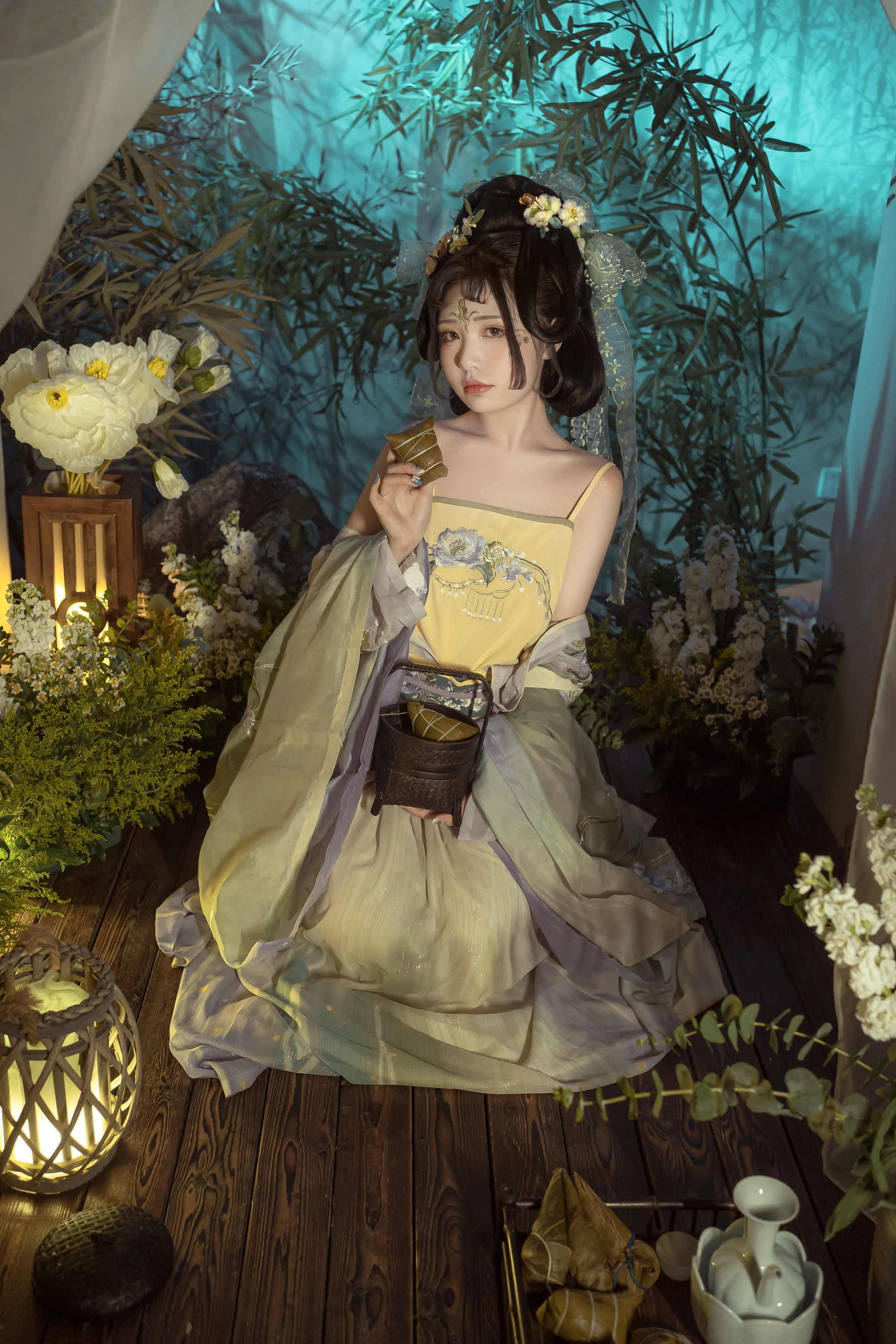 爆机少女喵小吉 – 浣溪沙.端午 [37P] - 秀人网免费无水印在线套图写真