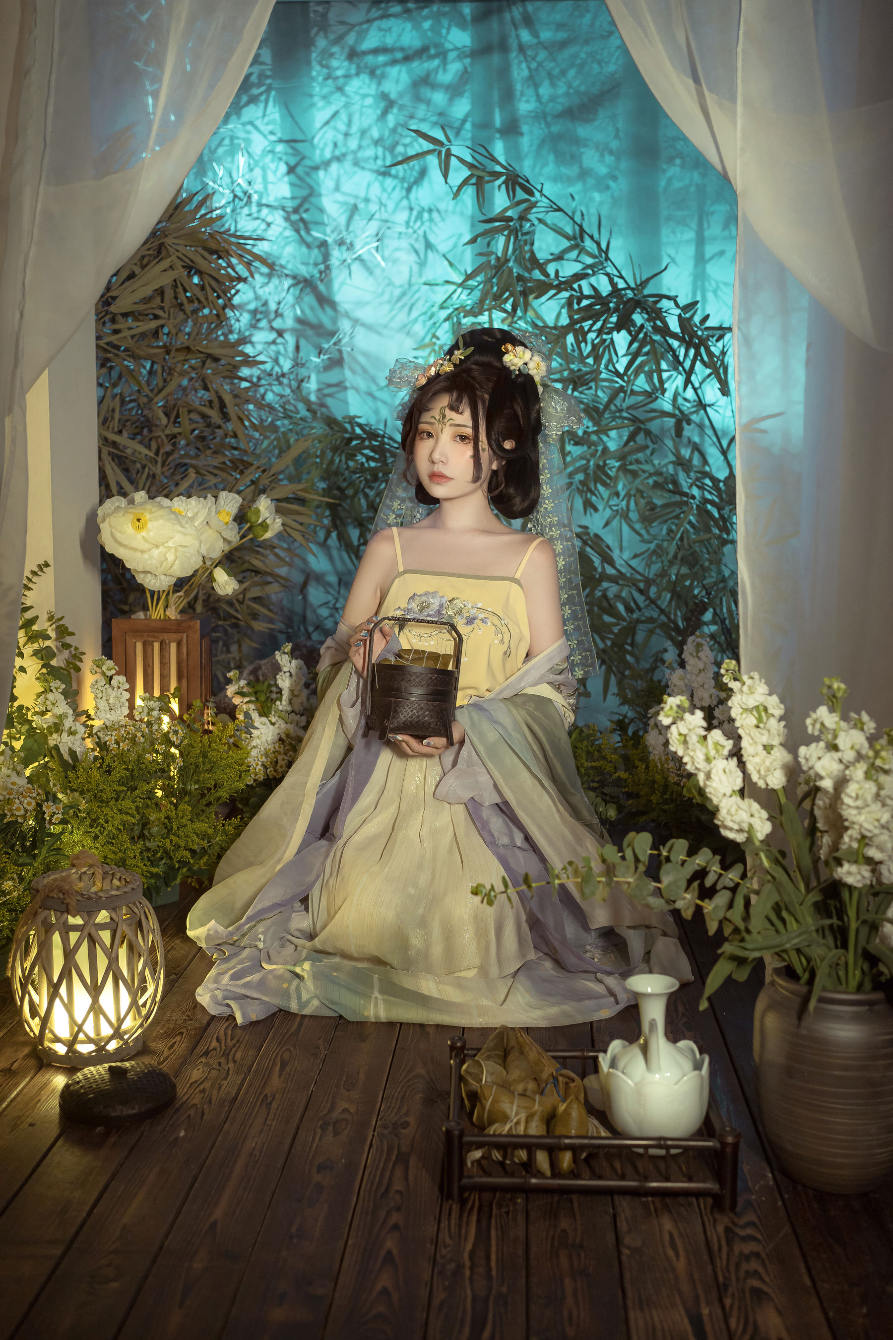 爆机少女喵小吉 – 浣溪沙.端午 [37P] - 秀人网免费无水印在线套图写真