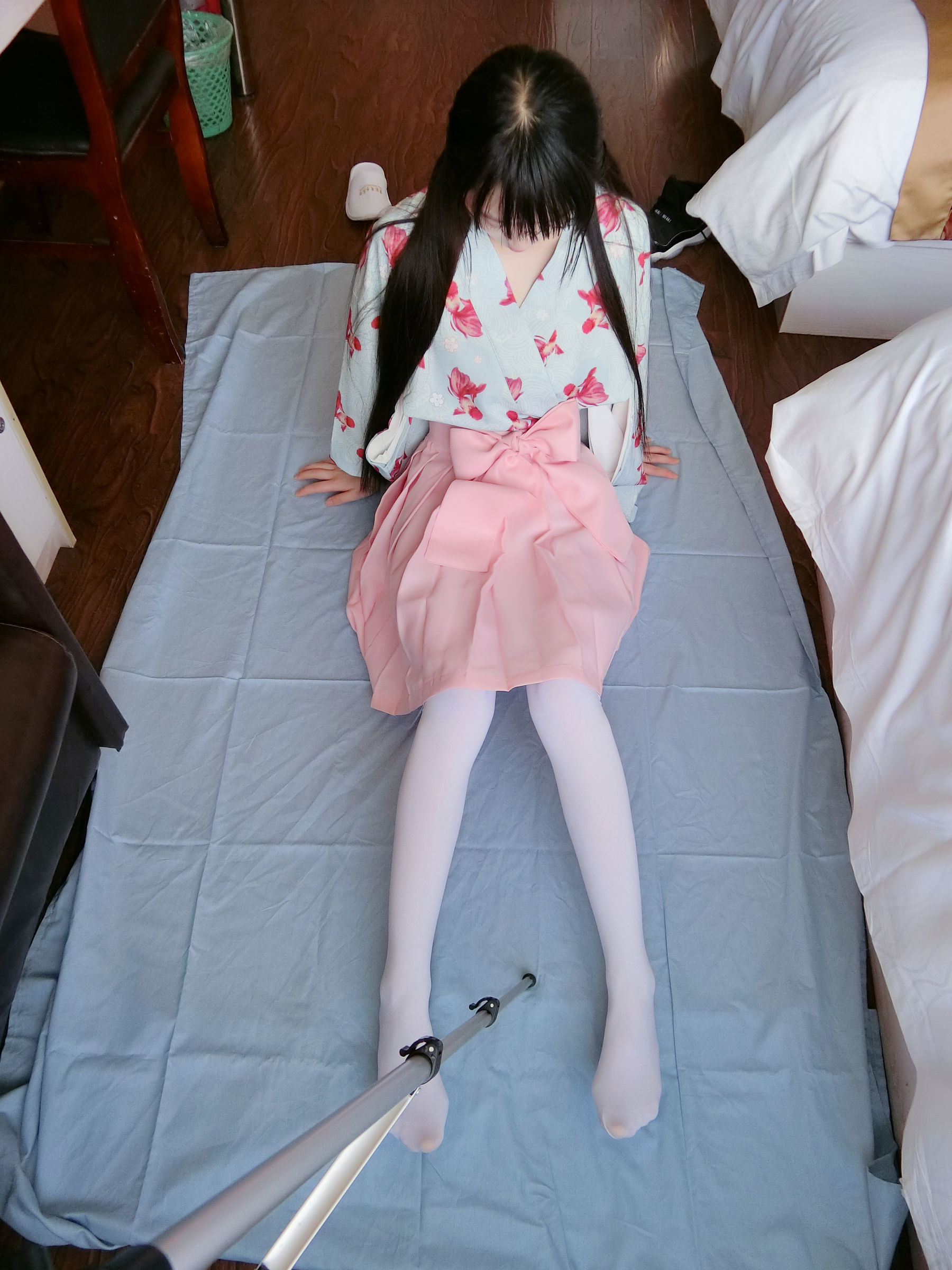 微博萌妹子西尔酱 – 金鱼和服 [57P] - 秀人网免费无水印在线套图写真