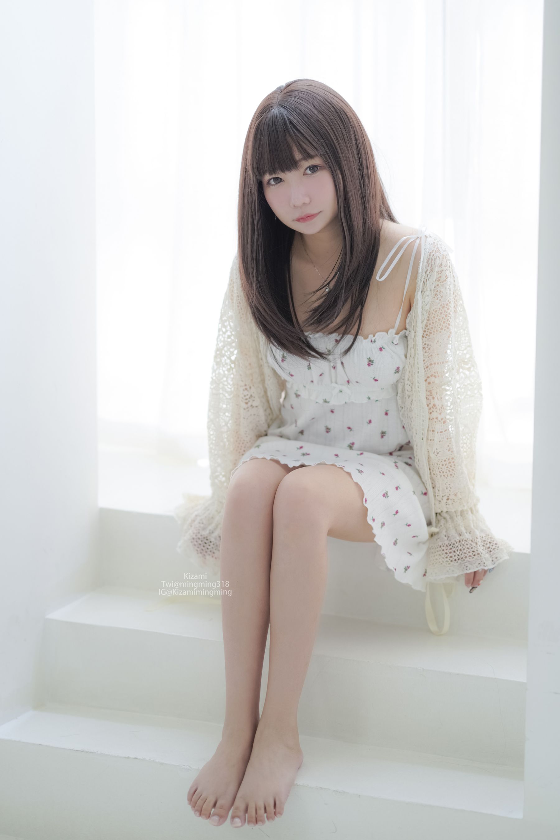 [銘銘Kizami] fantia 2021.09 针织衫+睡衣系列 [23P] - 秀人网免费无水印在线套图写真