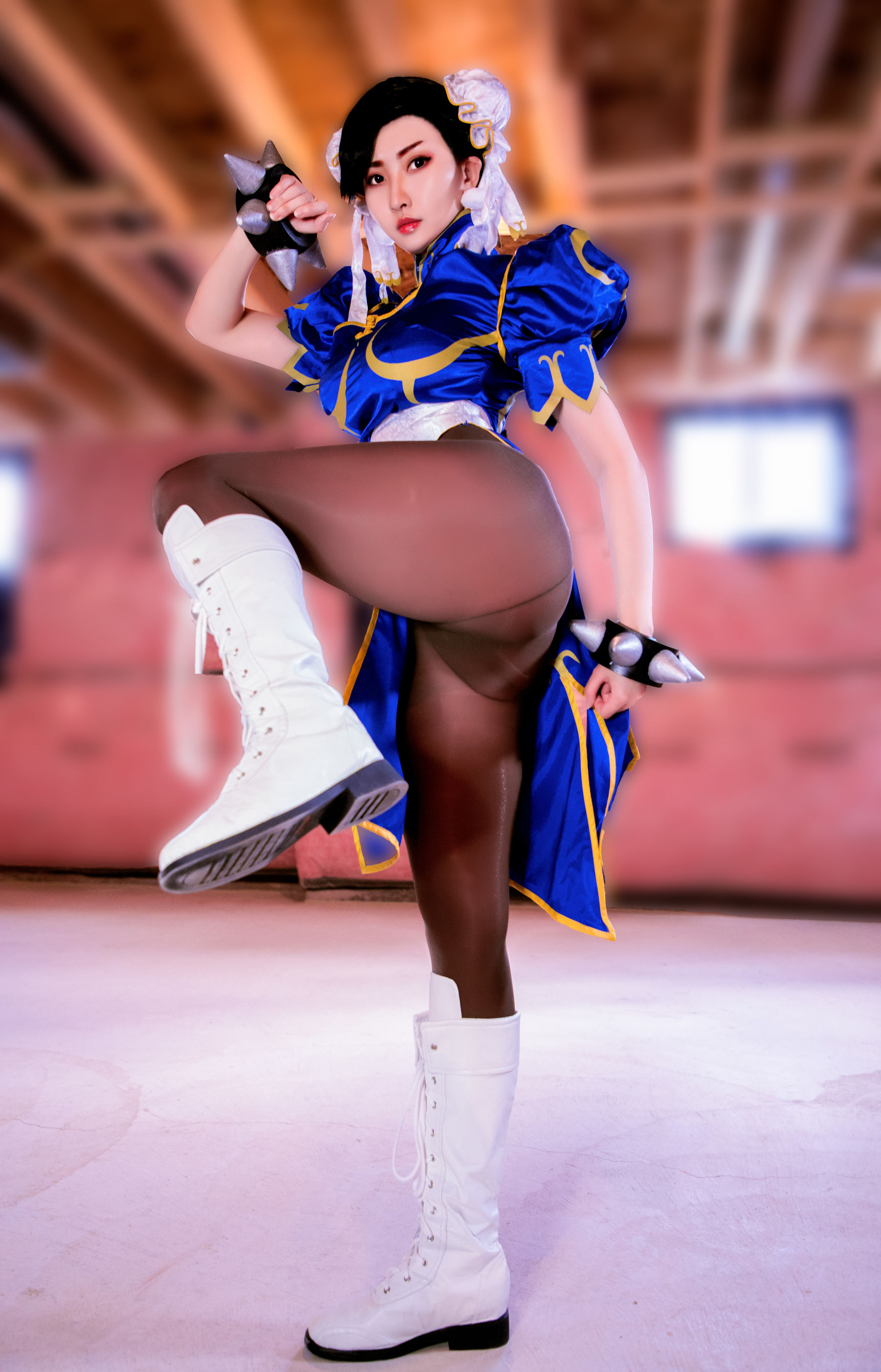 MisswarmJ – Chun Li [51P] - 秀人网免费无水印在线套图写真