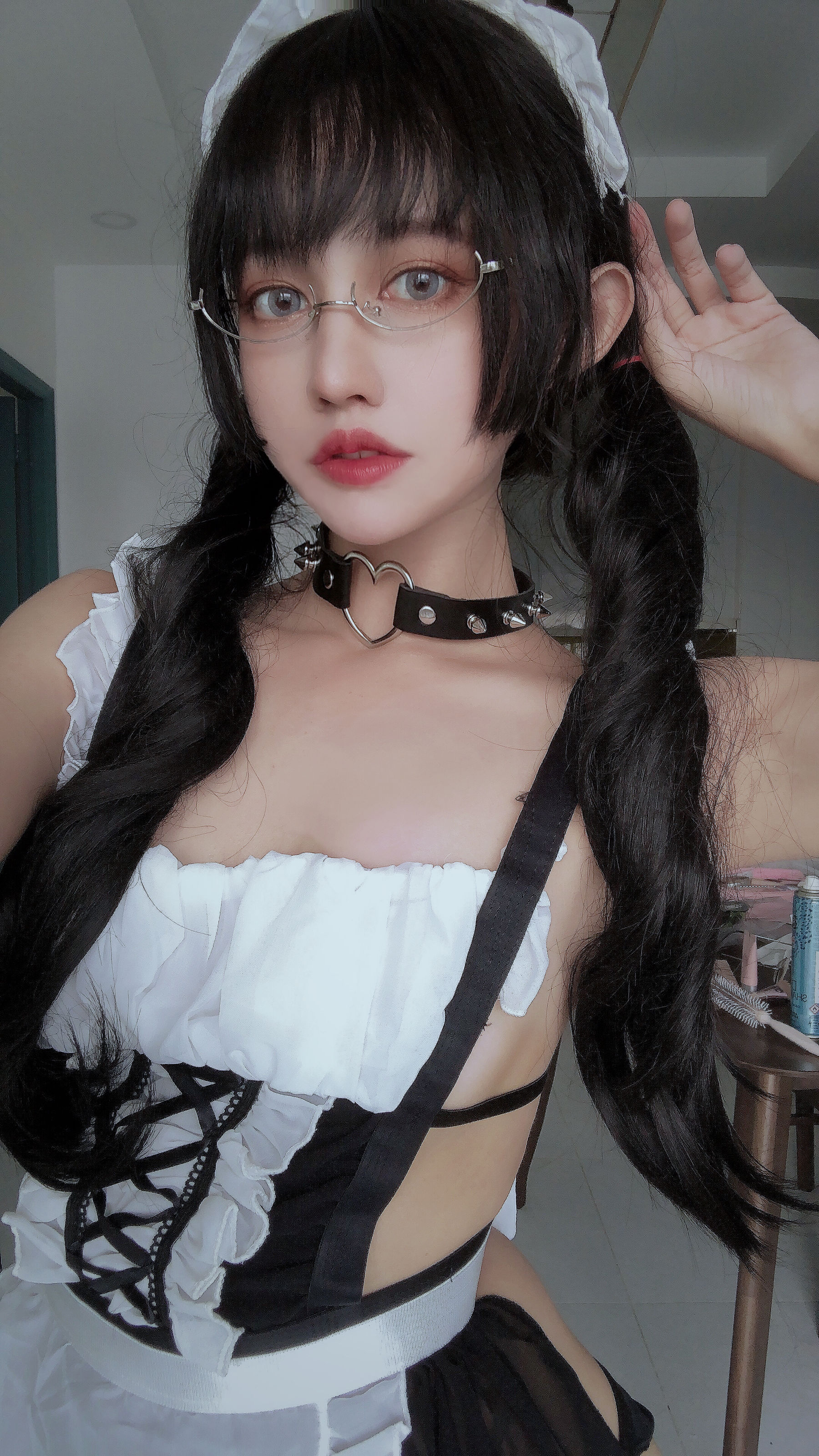 PingPing – Megane Maido [13P] - 秀人网免费无水印在线套图写真