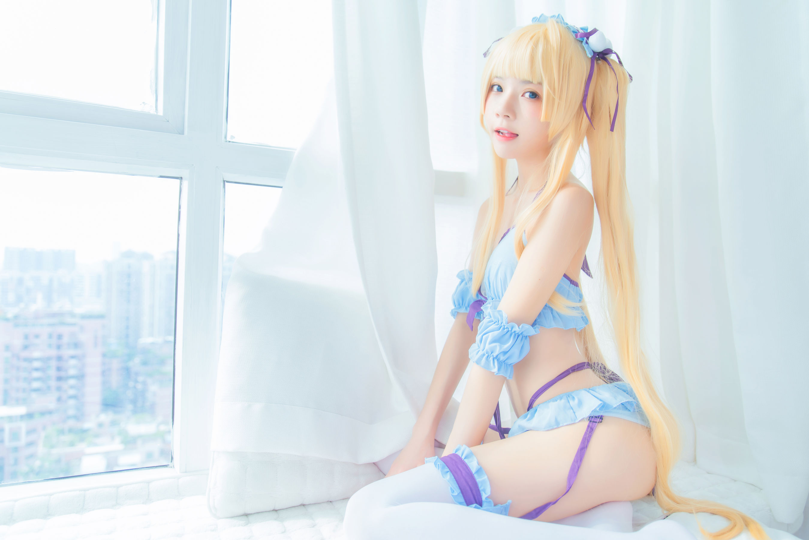 [萝莉COS] 桜桃喵《英梨梨COS 01》 [53P] - 秀人网免费无水印在线套图写真