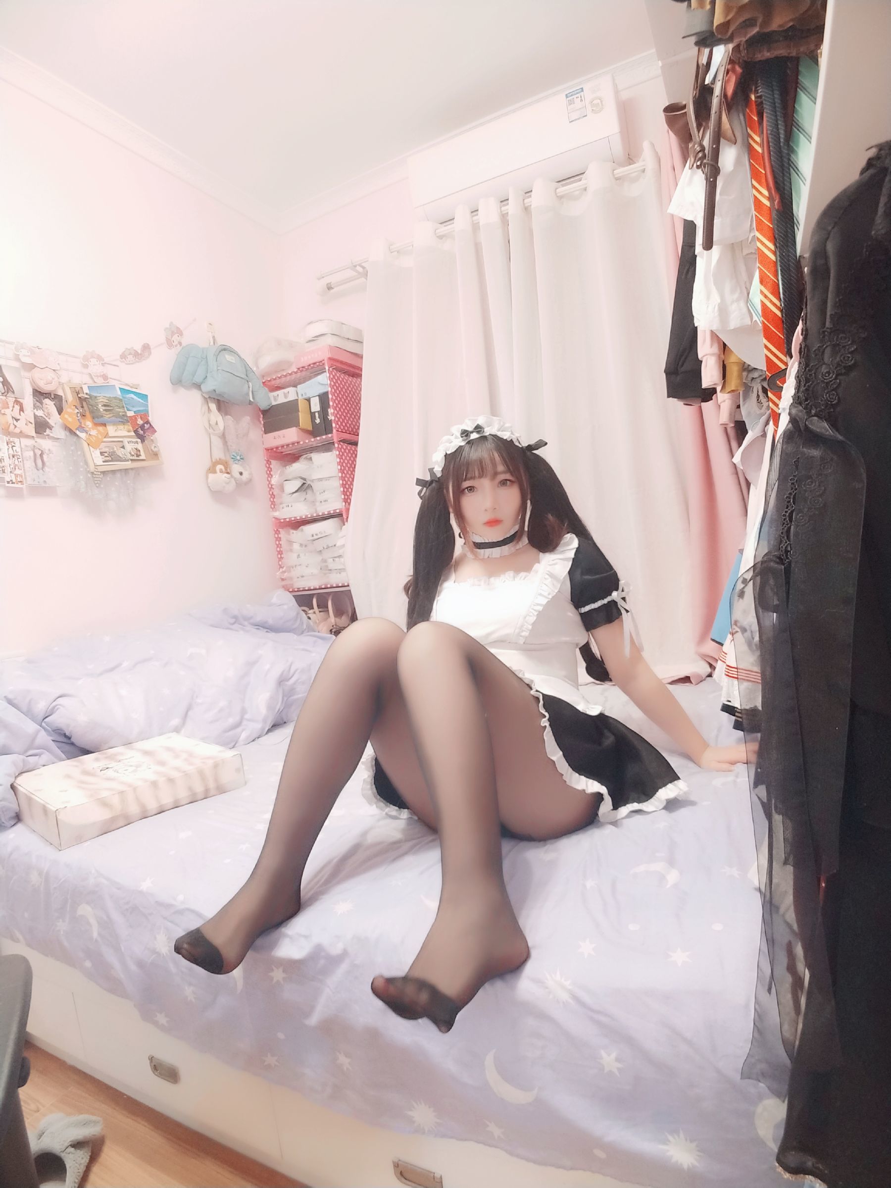 二次元美女古川kagura – 黑丝女仆 [49P] - 秀人网免费无水印在线套图写真