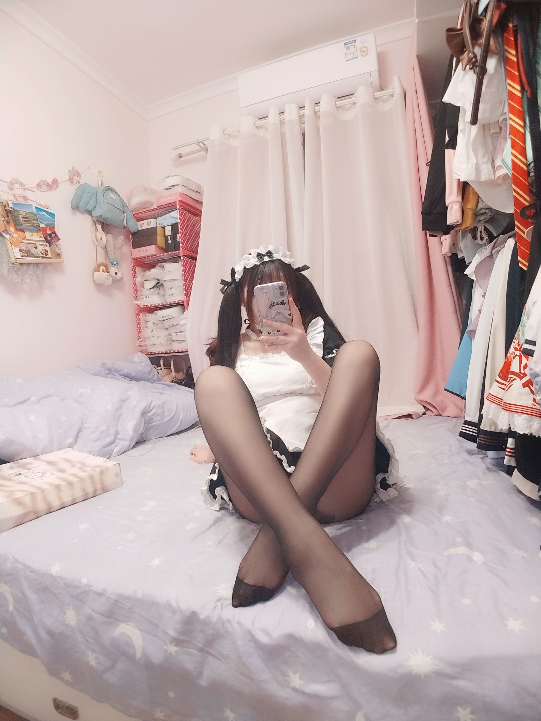 二次元美女古川kagura – 黑丝女仆 [49P] - 秀人网免费无水印在线套图写真