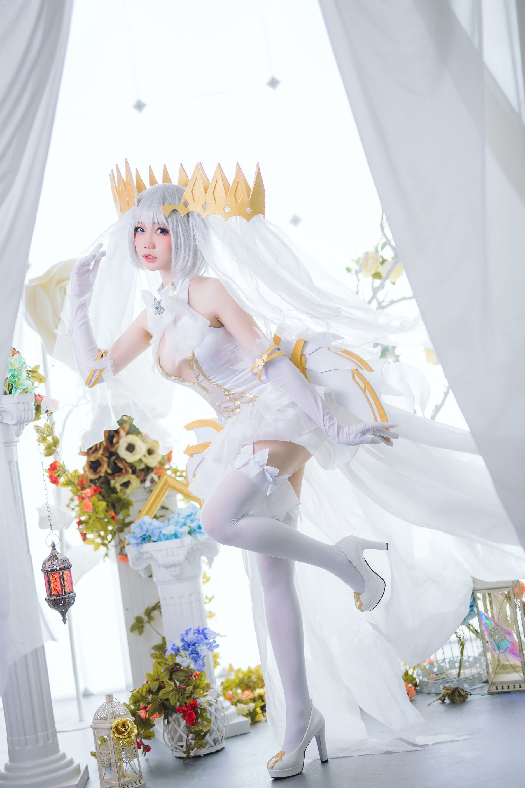 焖焖碳 – 鸢一折纸灵衣 [20P] - 秀人网免费无水印在线套图写真