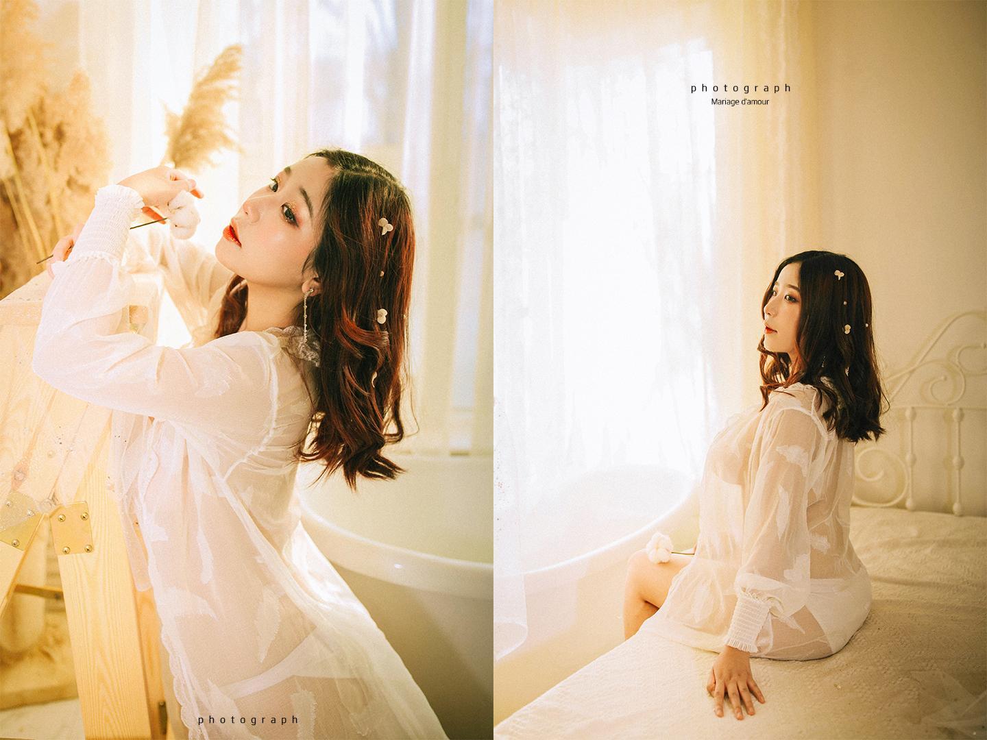 动漫博主穆零Mu0 – 白色 [11P] - 秀人网免费无水印在线套图写真