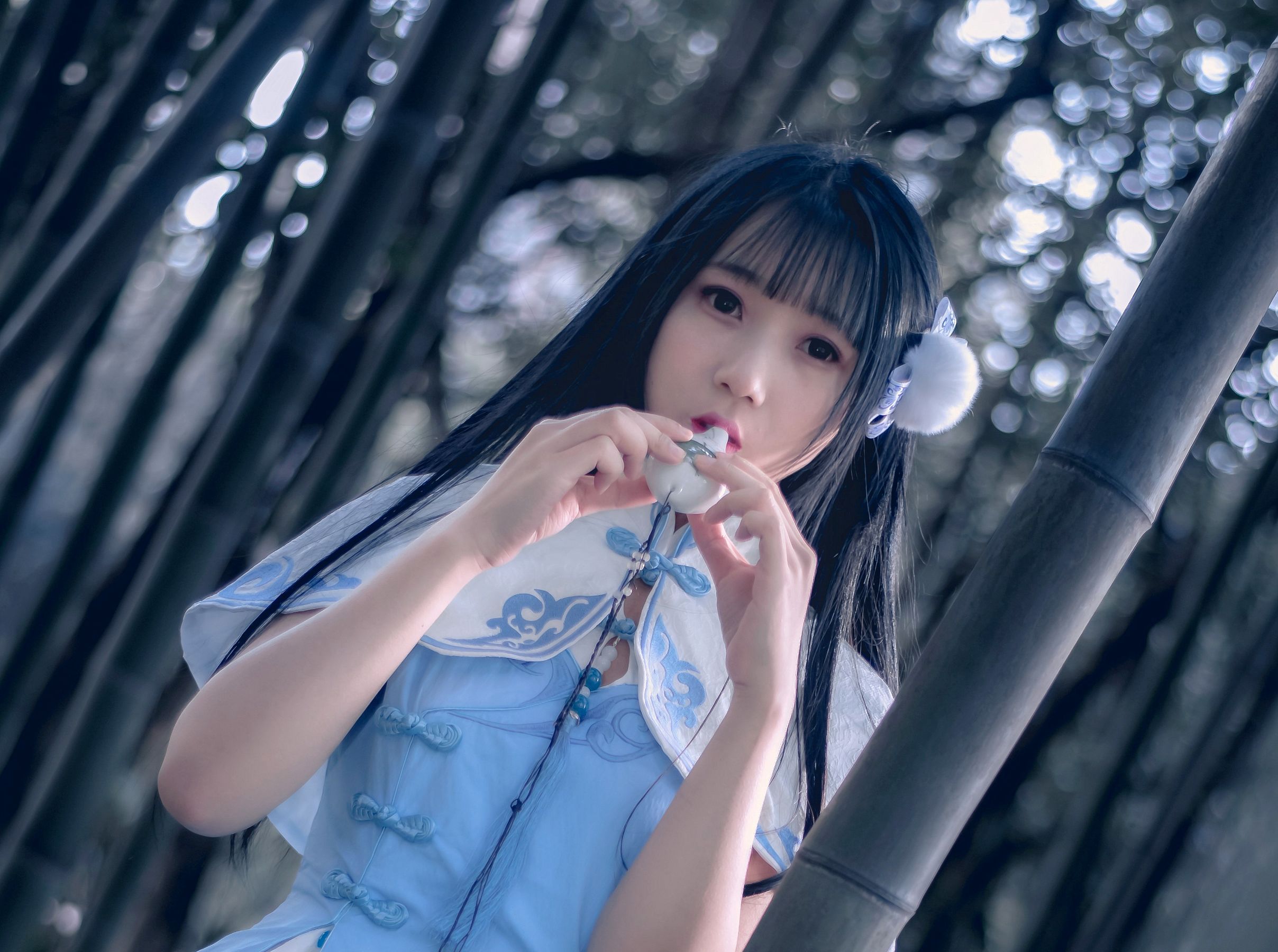 斗鱼主播苏恩惠 汉服 [11P] - 秀人网免费无水印在线套图写真