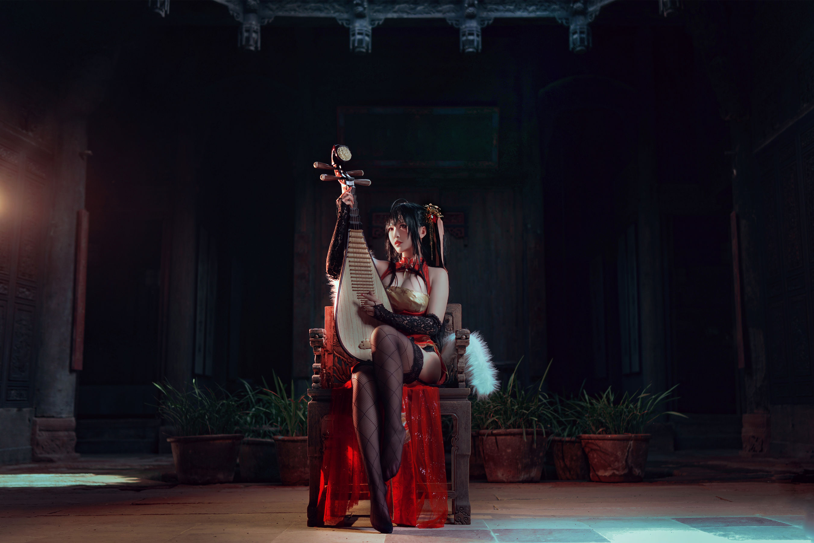 半半子 – 大凤旗袍 [40P] - 秀人网免费无水印在线套图写真