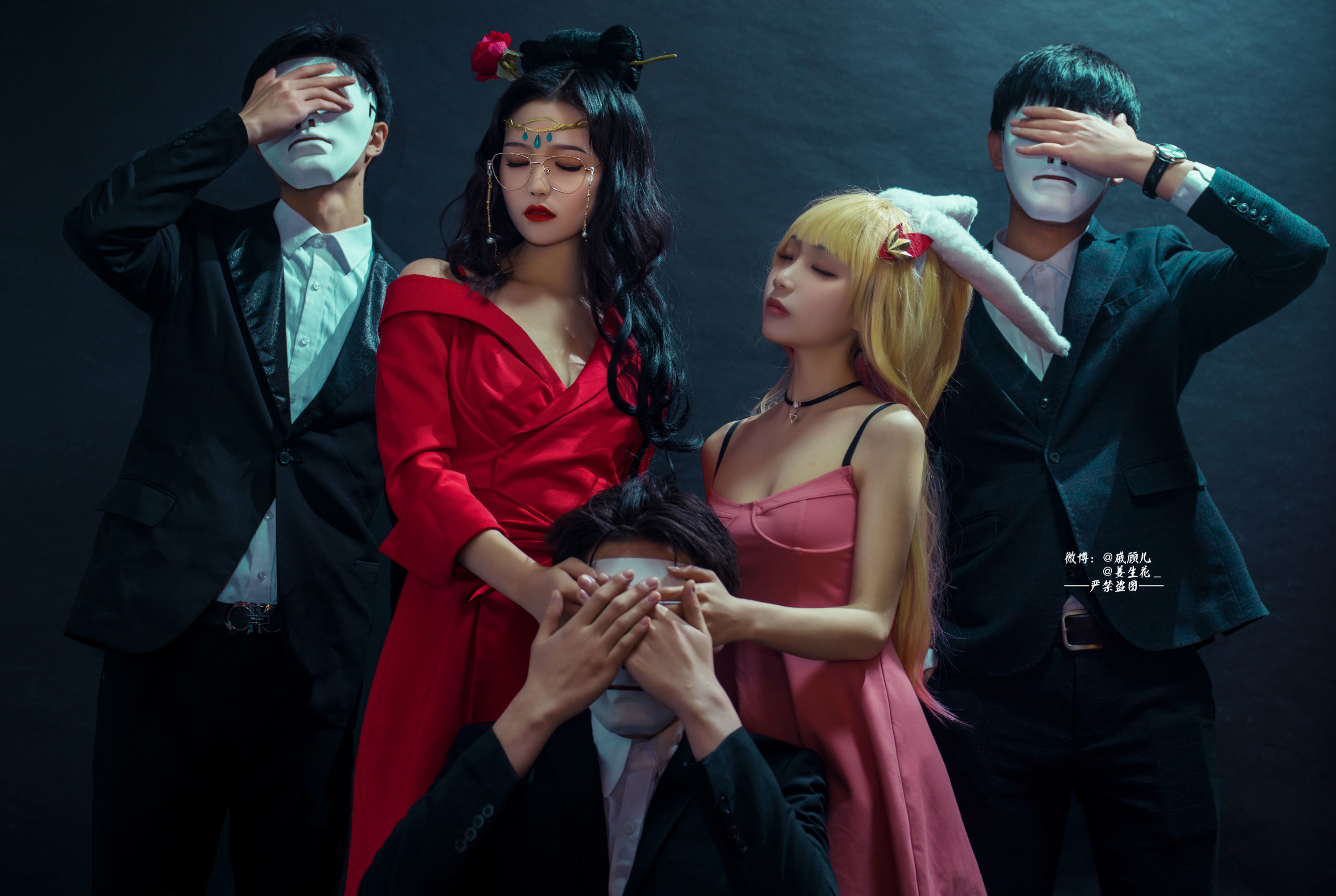 人气coser戚顾儿MIKI 王者荣耀 貂蝉和公孙离 [19P] - 秀人网免费无水印在线套图写真