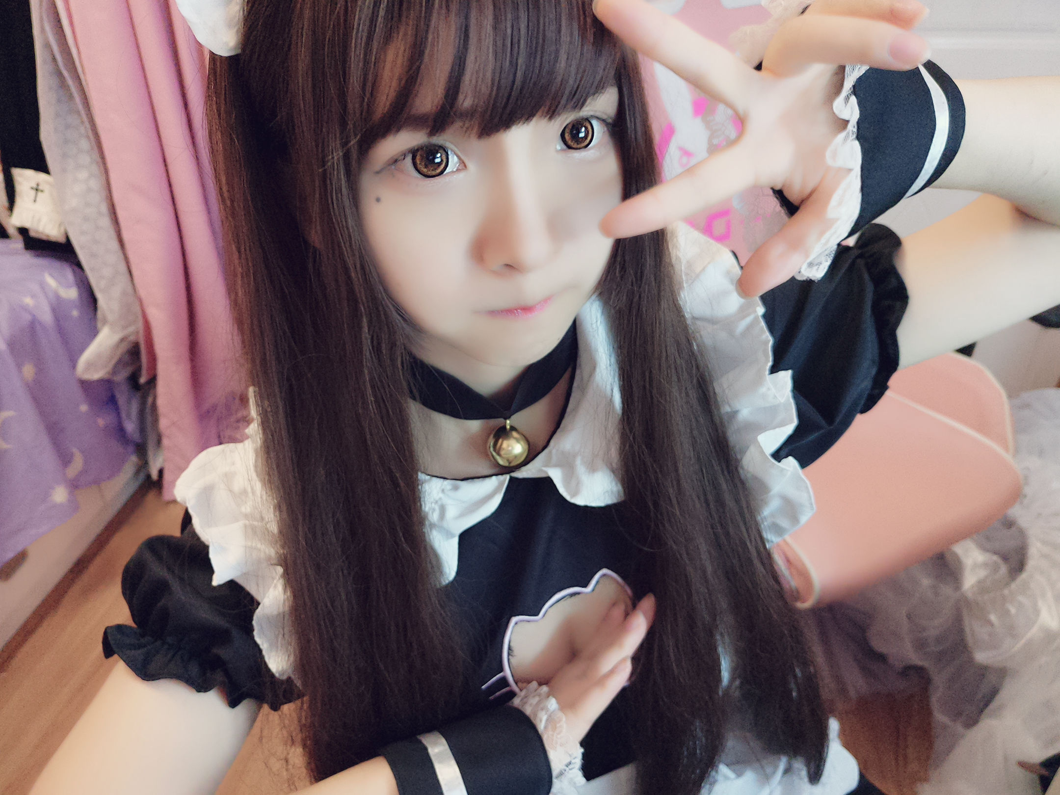 二次元美女古川kagura 女仆 [9P] - 秀人网免费无水印在线套图写真