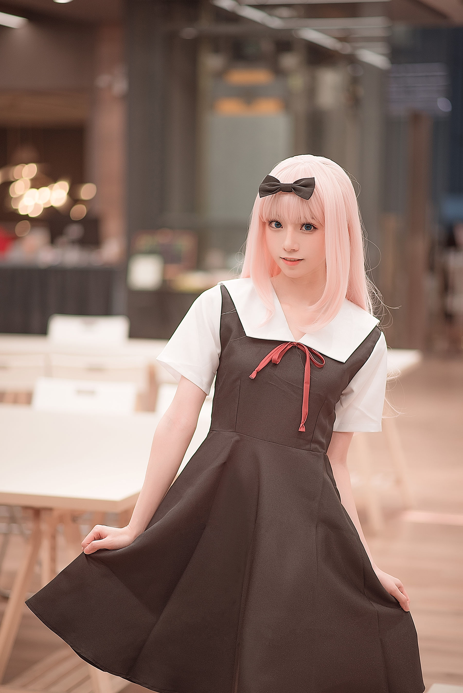 动漫博主Kitaro_绮太郎 – 藤原千花 [11P] - 秀人网免费无水印在线套图写真