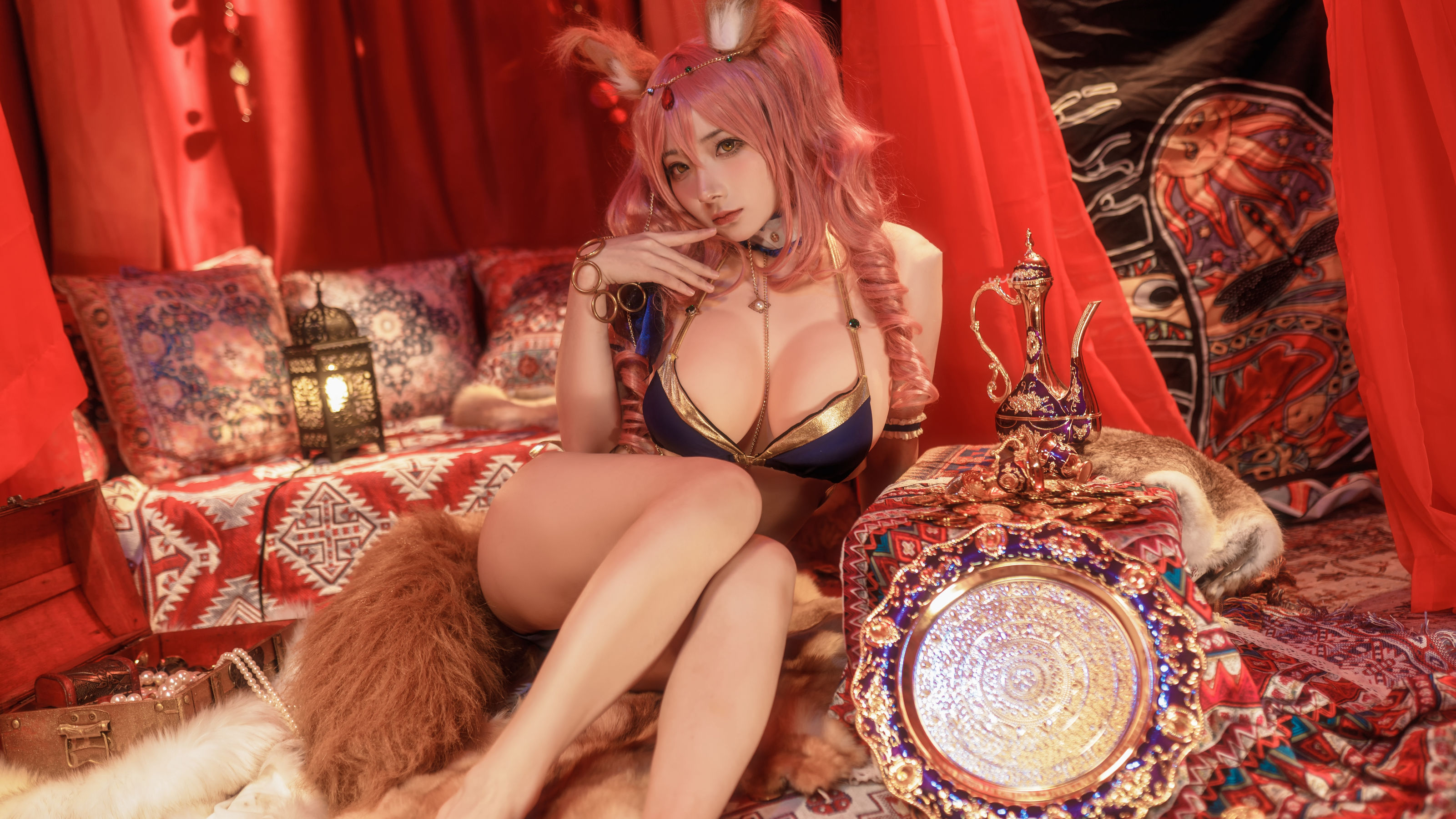 是三不是世w – 玉藻前舞娘 [28P] - 秀人网免费无水印在线套图写真