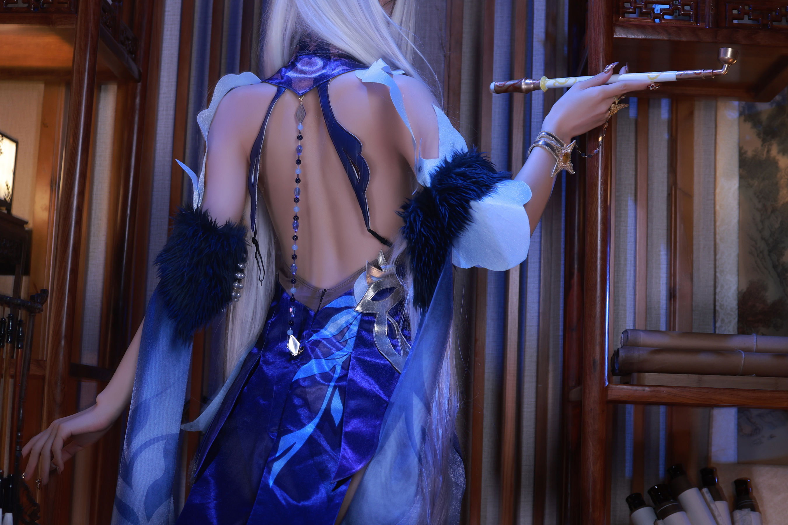 动漫博主水淼aqua – 凝光 [15P] - 秀人网免费无水印在线套图写真