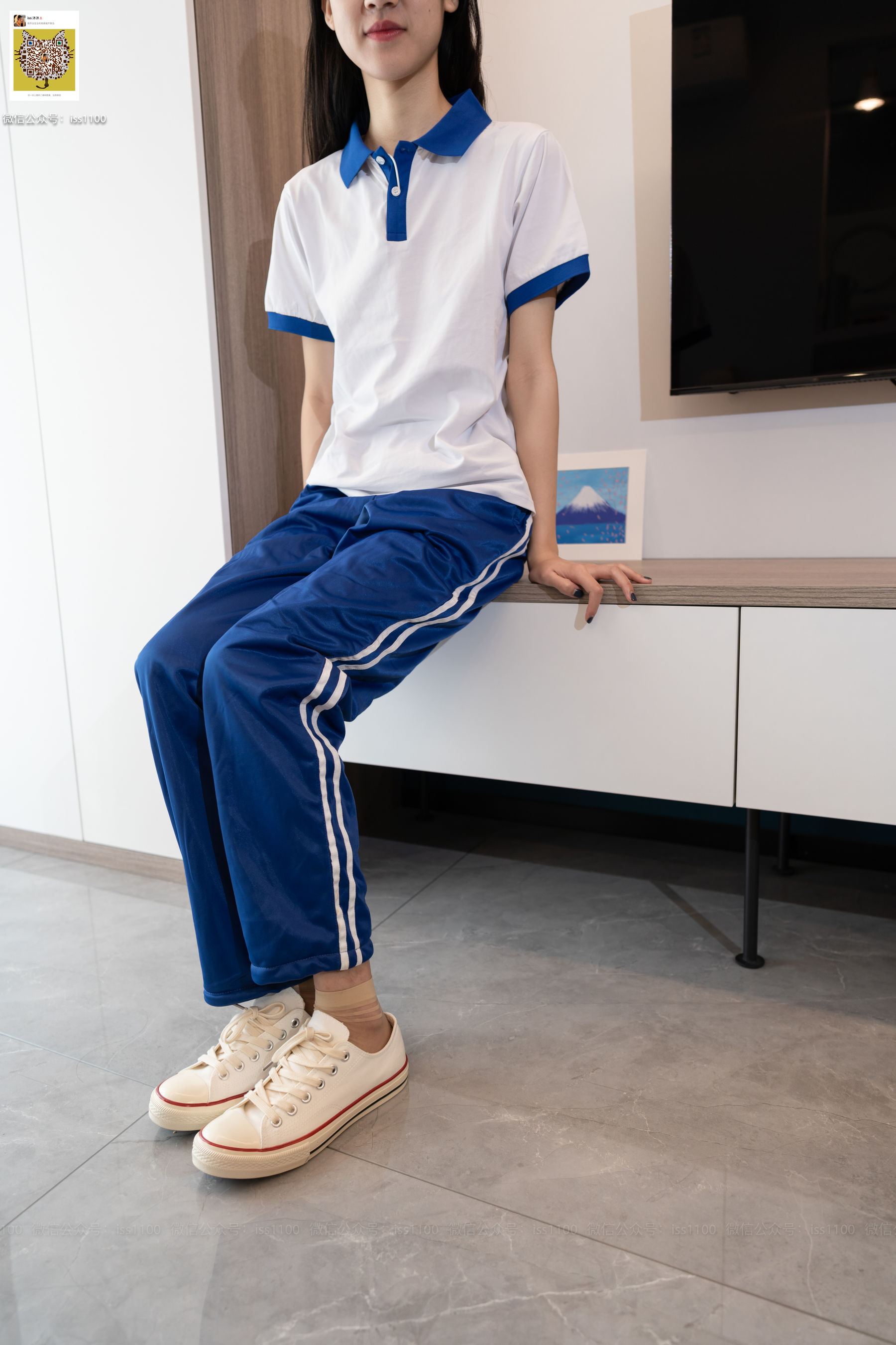 [ISS系列] 佳佳 校服 [95P] - 秀人网免费无水印在线套图写真