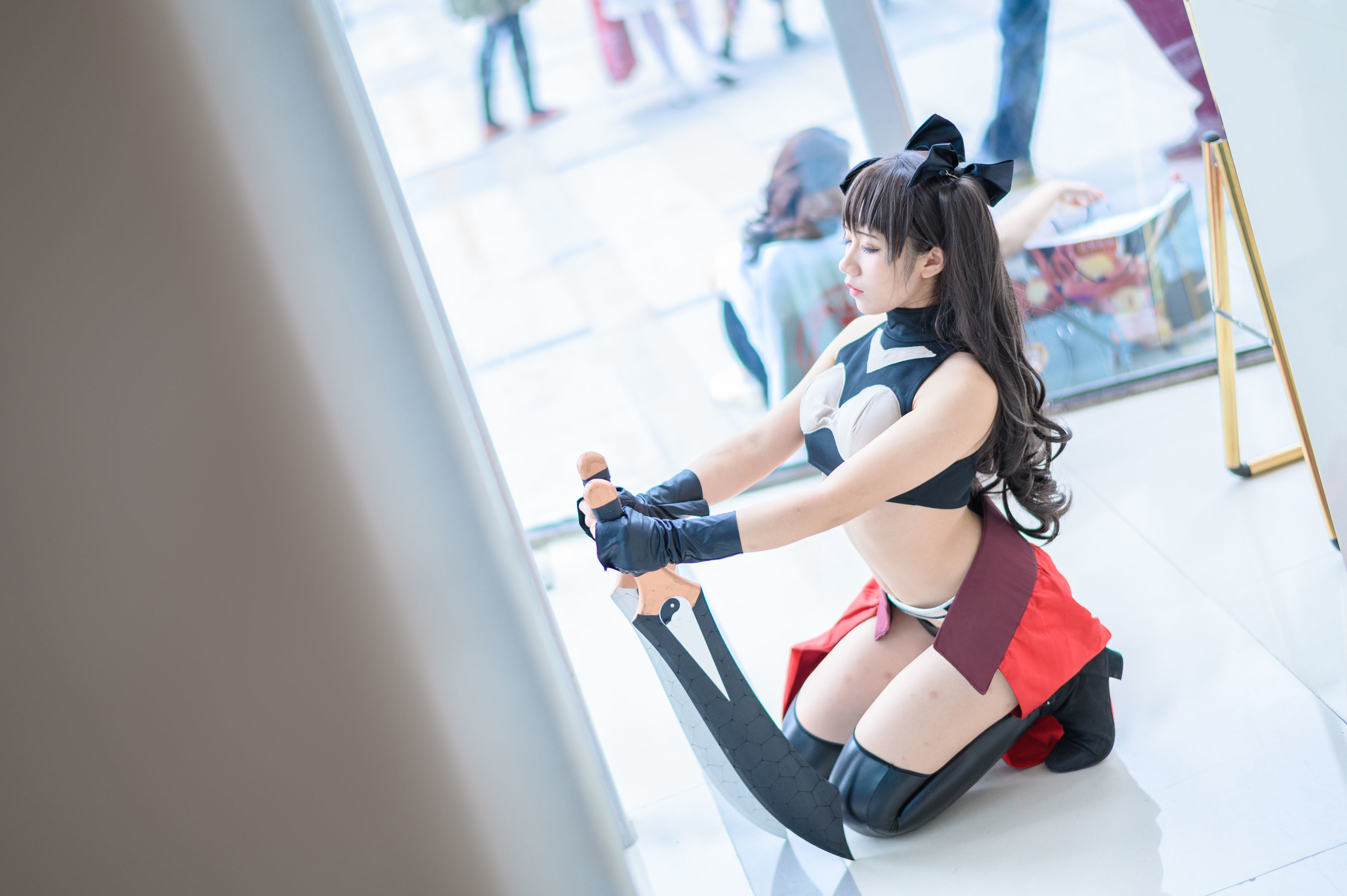 动漫博主九曲Jean – 萤火虫 [24P] - 秀人网免费无水印在线套图写真