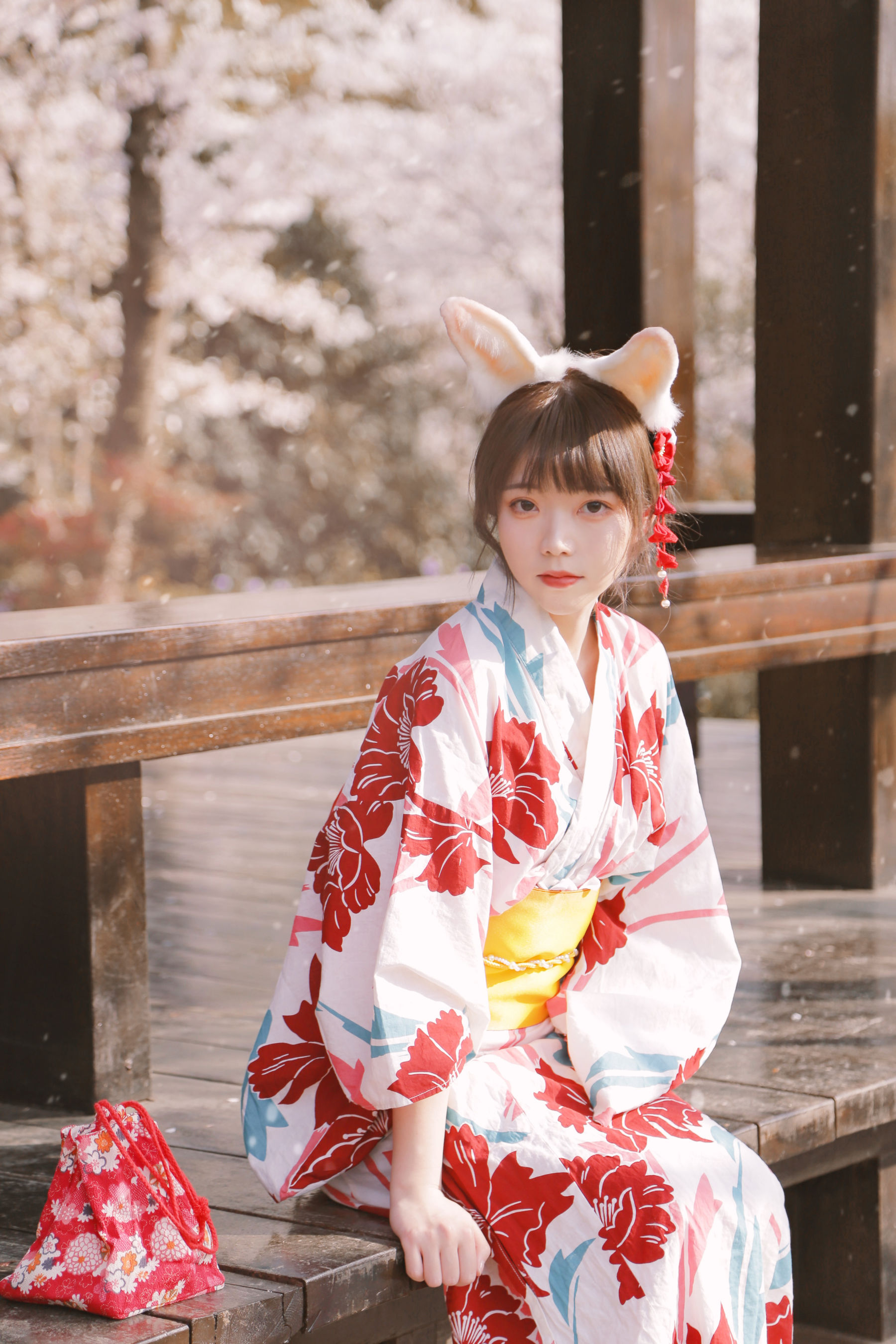 可爱妹子Fushii_海堂 – 樱花兔兔 [34P] - 秀人网免费无水印在线套图写真