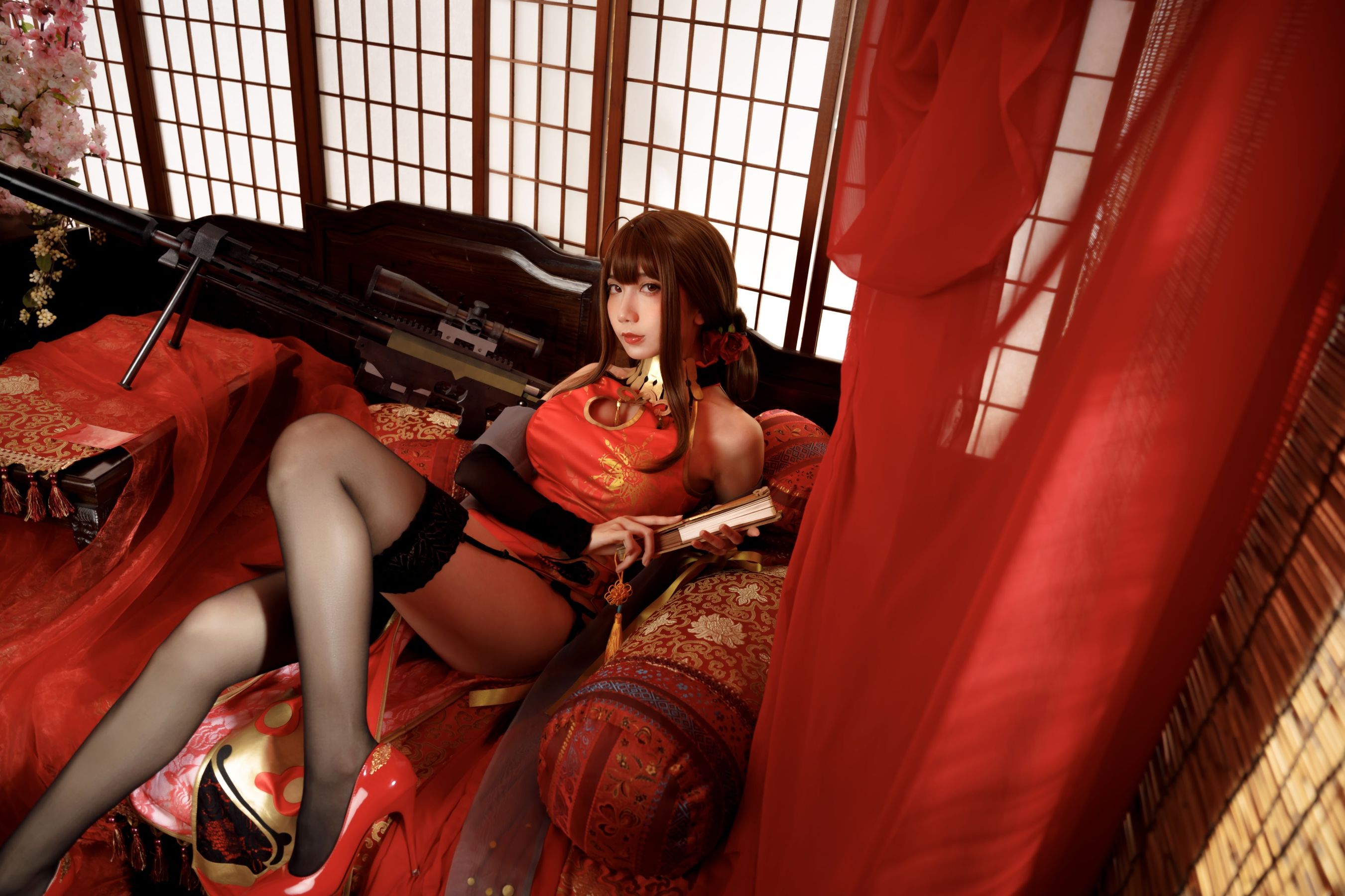 [Cosplay写真] 萌娘迷失人形QUQ – 少女前线 [25P] - 秀人网免费无水印在线套图写真