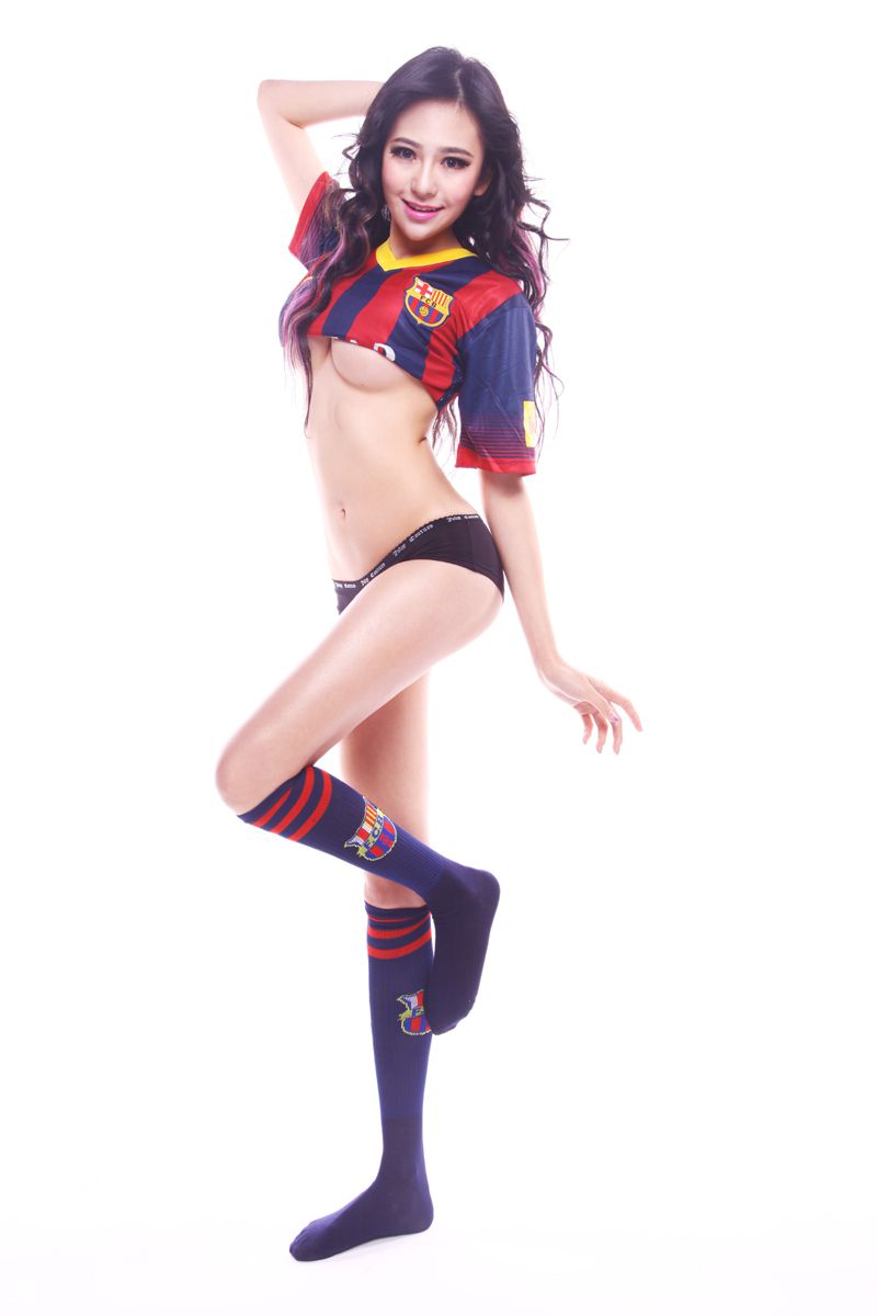 吴沐熙(吴昕忆) – 性感足球宝贝 [90P] - 秀人网免费无水印在线套图写真