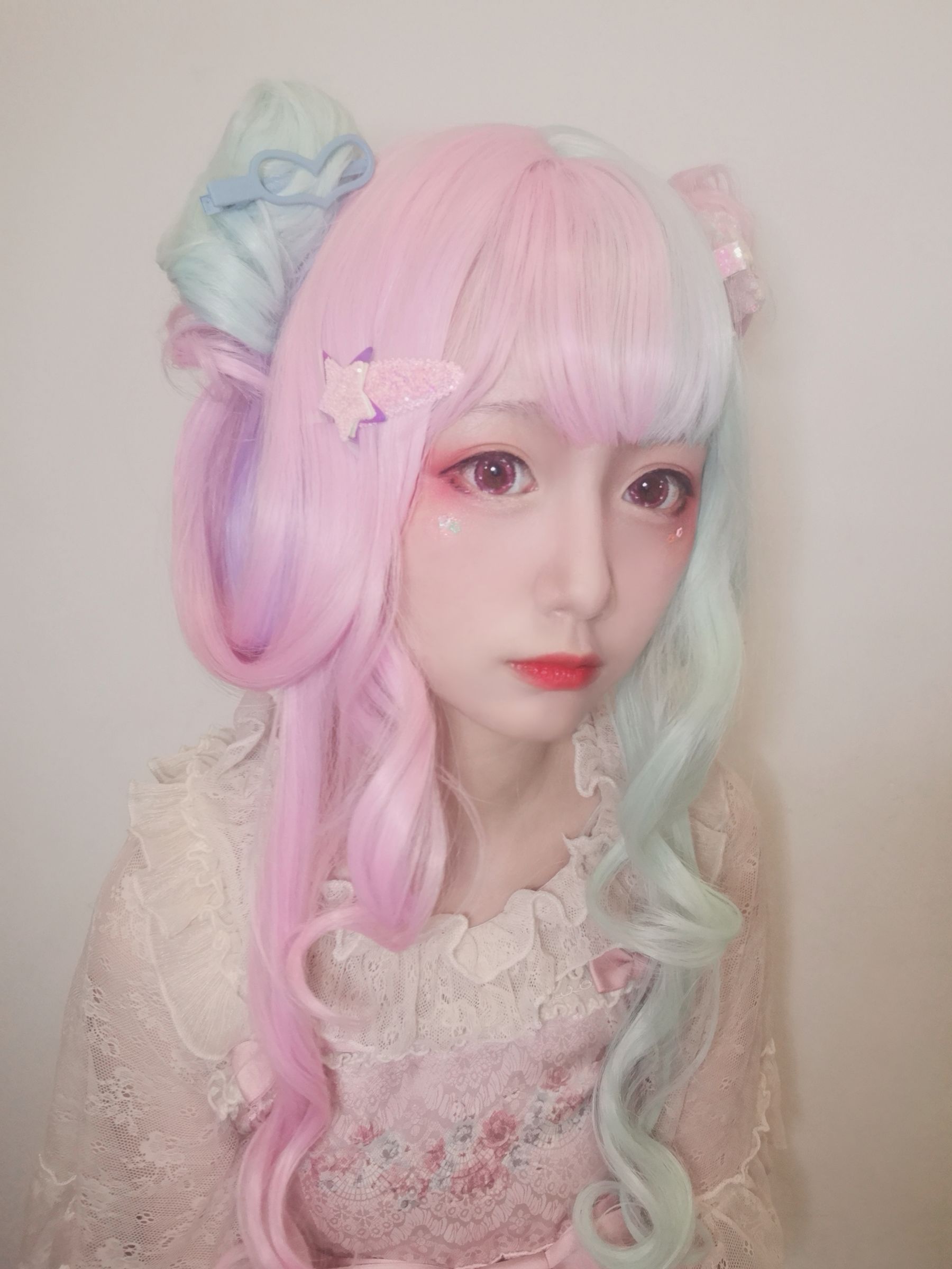 动漫博主弦音sic – lolita草莓薄荷冰淇淋 [7P] - 秀人网免费无水印在线套图写真