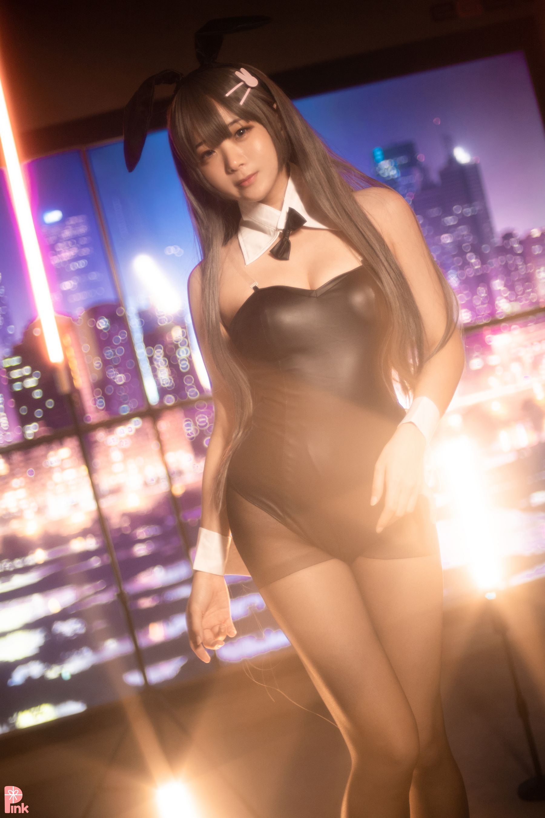 [PINK Luppi – Senpai My Bunny Girl [64P] - 秀人网免费无水印在线套图写真