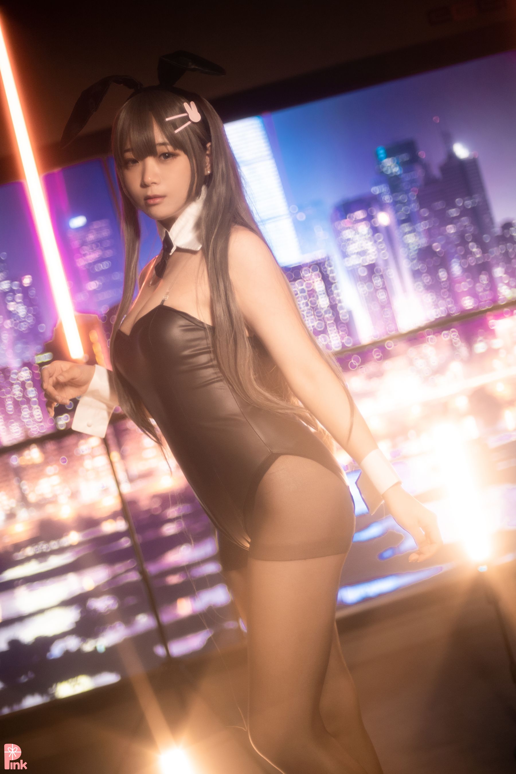 [PINK Luppi – Senpai My Bunny Girl [64P] - 秀人网免费无水印在线套图写真