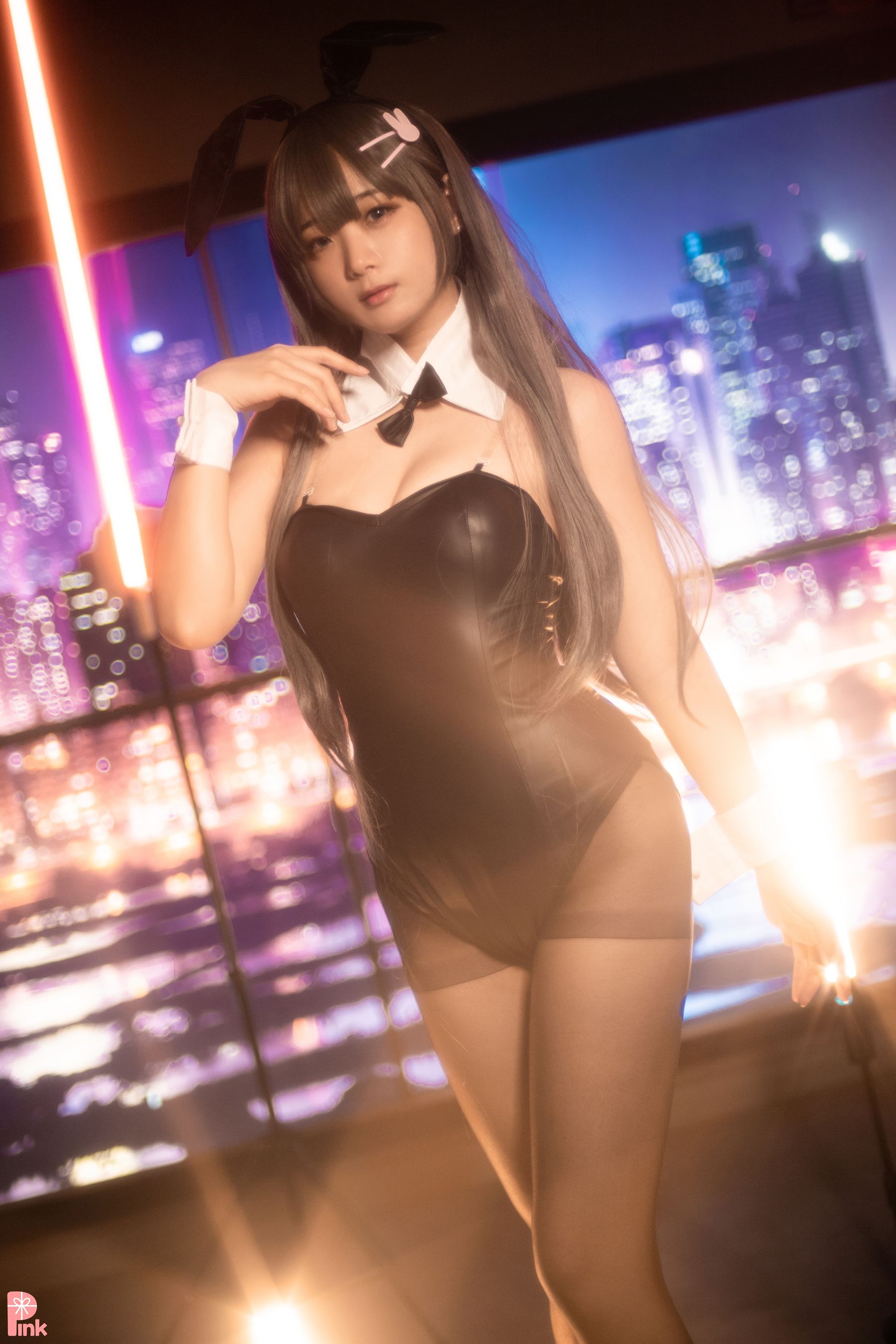 [PINK Luppi – Senpai My Bunny Girl [64P] - 秀人网免费无水印在线套图写真