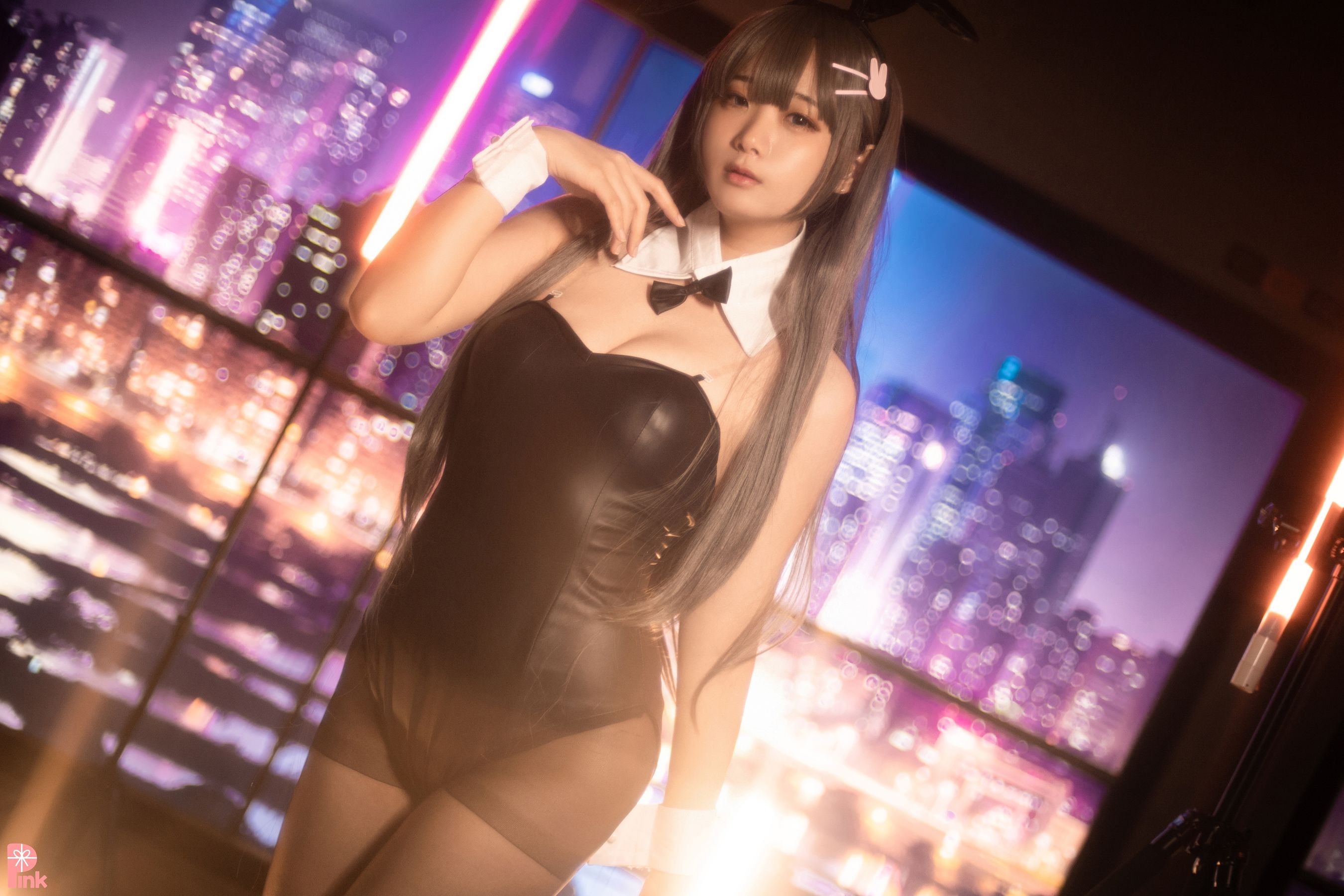 [PINK Luppi – Senpai My Bunny Girl [64P] - 秀人网免费无水印在线套图写真