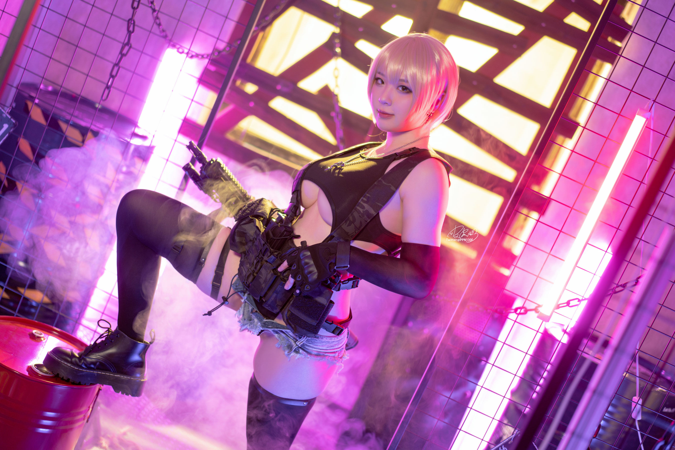 皮皮奶可可爱了啦 – 战术背心 [50P] - 秀人网免费无水印在线套图写真